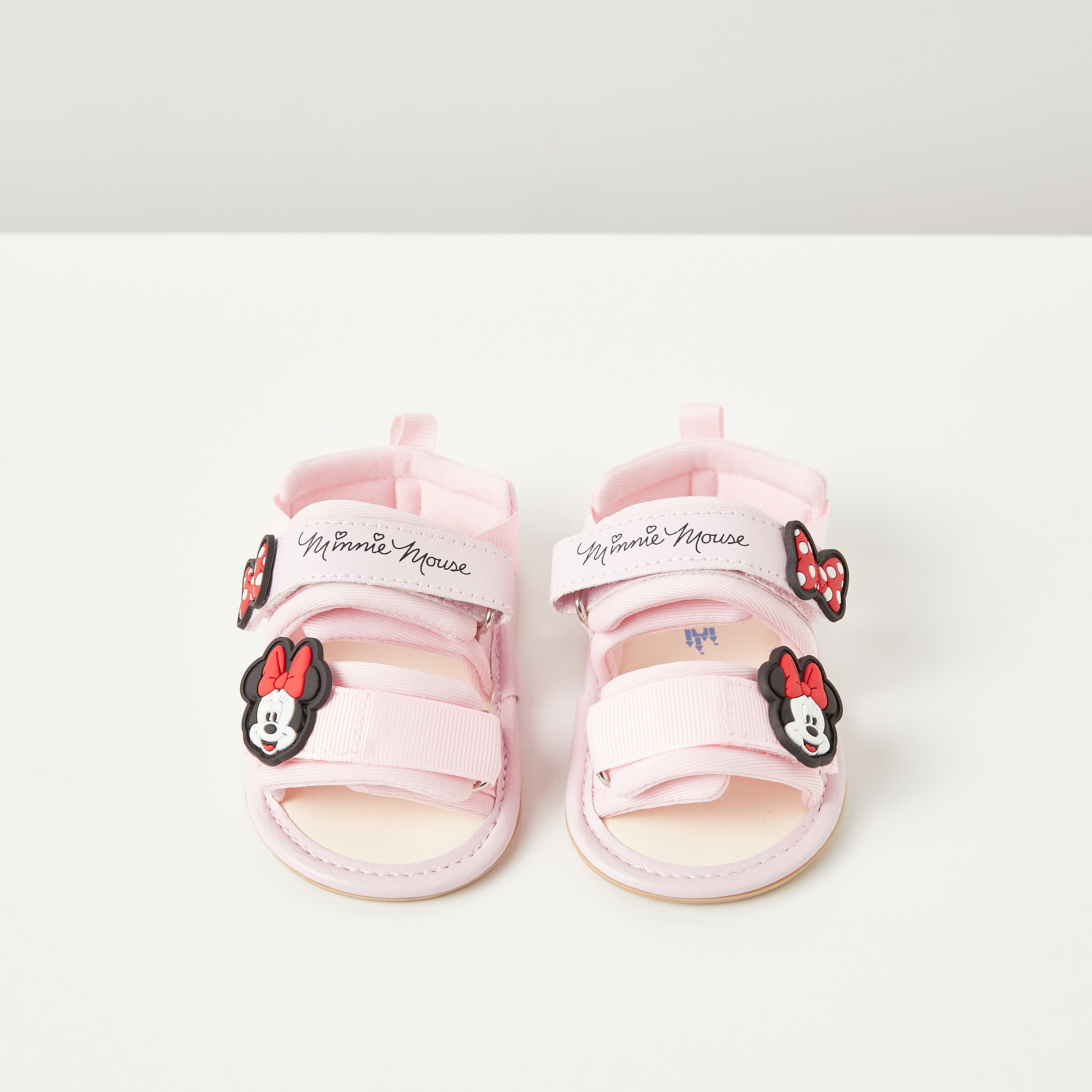Disney Minnie Mouse Applique Floaters with Hook and Loop Closure-baby-girls-shoes-sandals-image-2