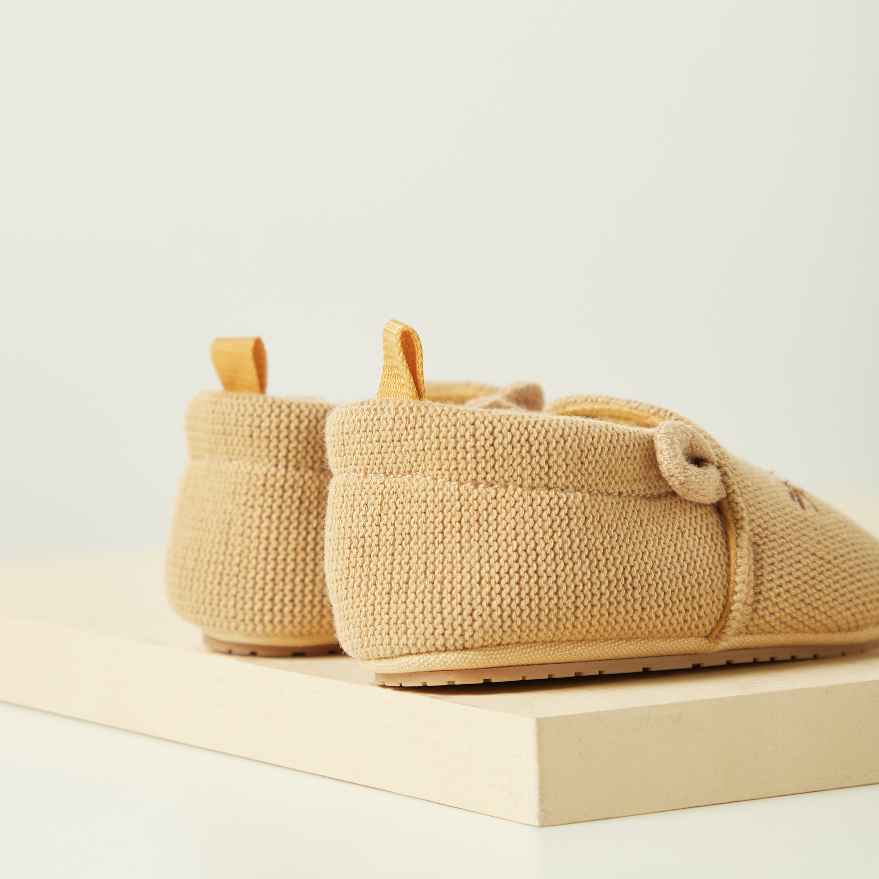 Juniors Textured Slip-On Booties-baby-boys-shoes-booties-image-3