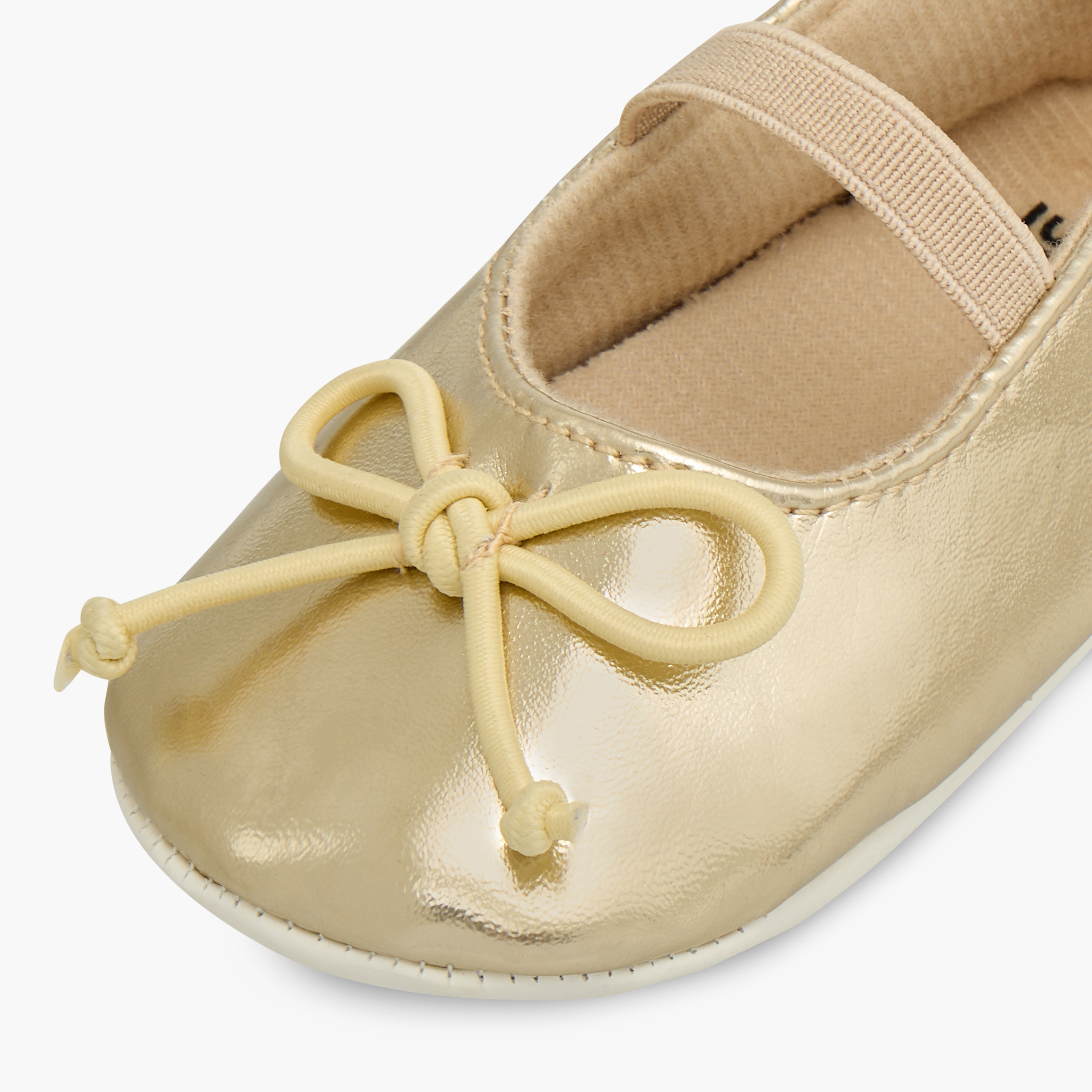 بوت سهل الارتداء بفيونكة وحزام مطاطي من جونيورز-baby-boys-shoes-closedshoes-image-2