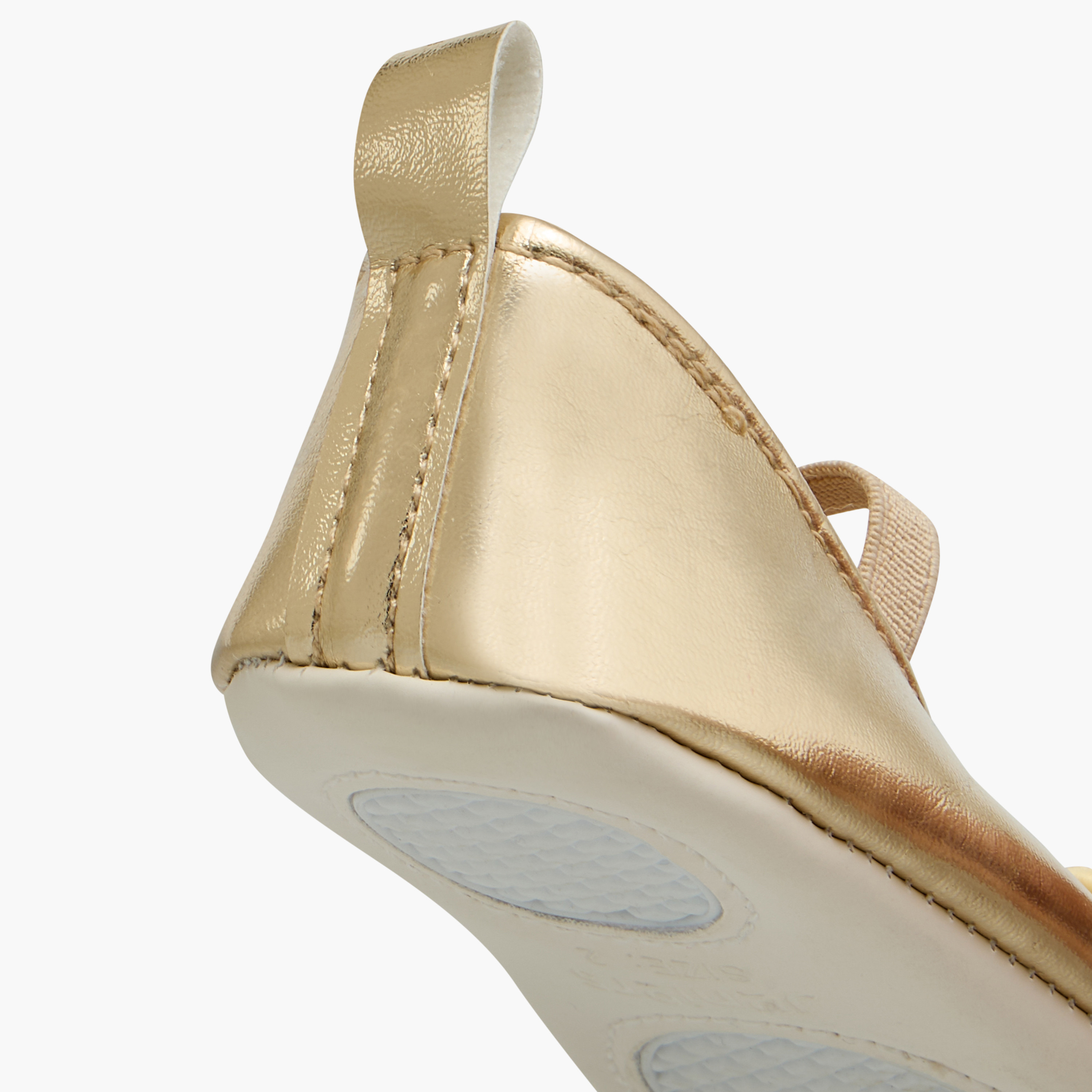 بوت سهل الارتداء بفيونكة وحزام مطاطي من جونيورز-baby-boys-shoes-closedshoes-image-1