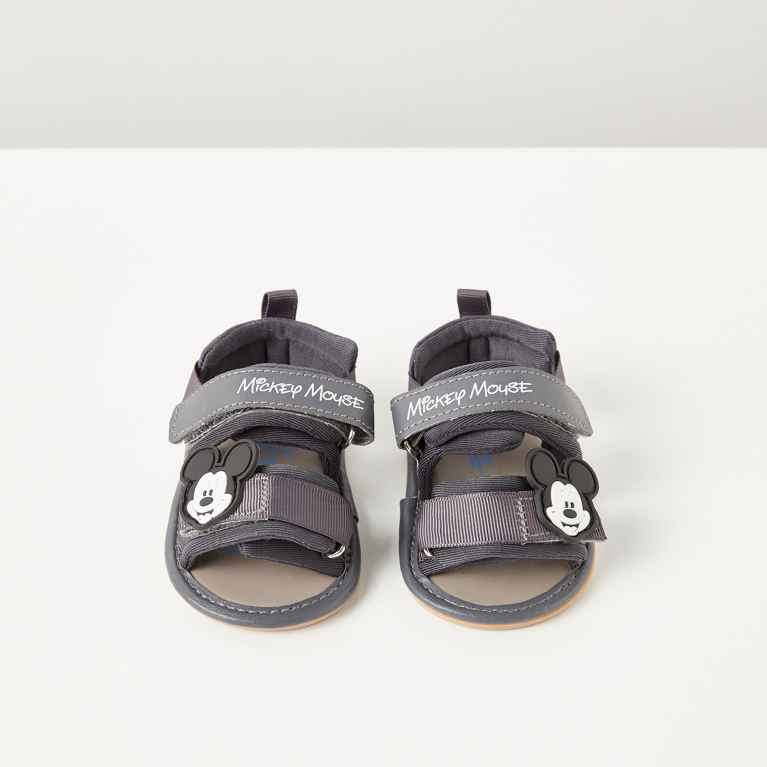 Disney Mickey Mouse Applique Floaters with Hook and Loop Closure-baby-boys-shoes-sandals-image-2