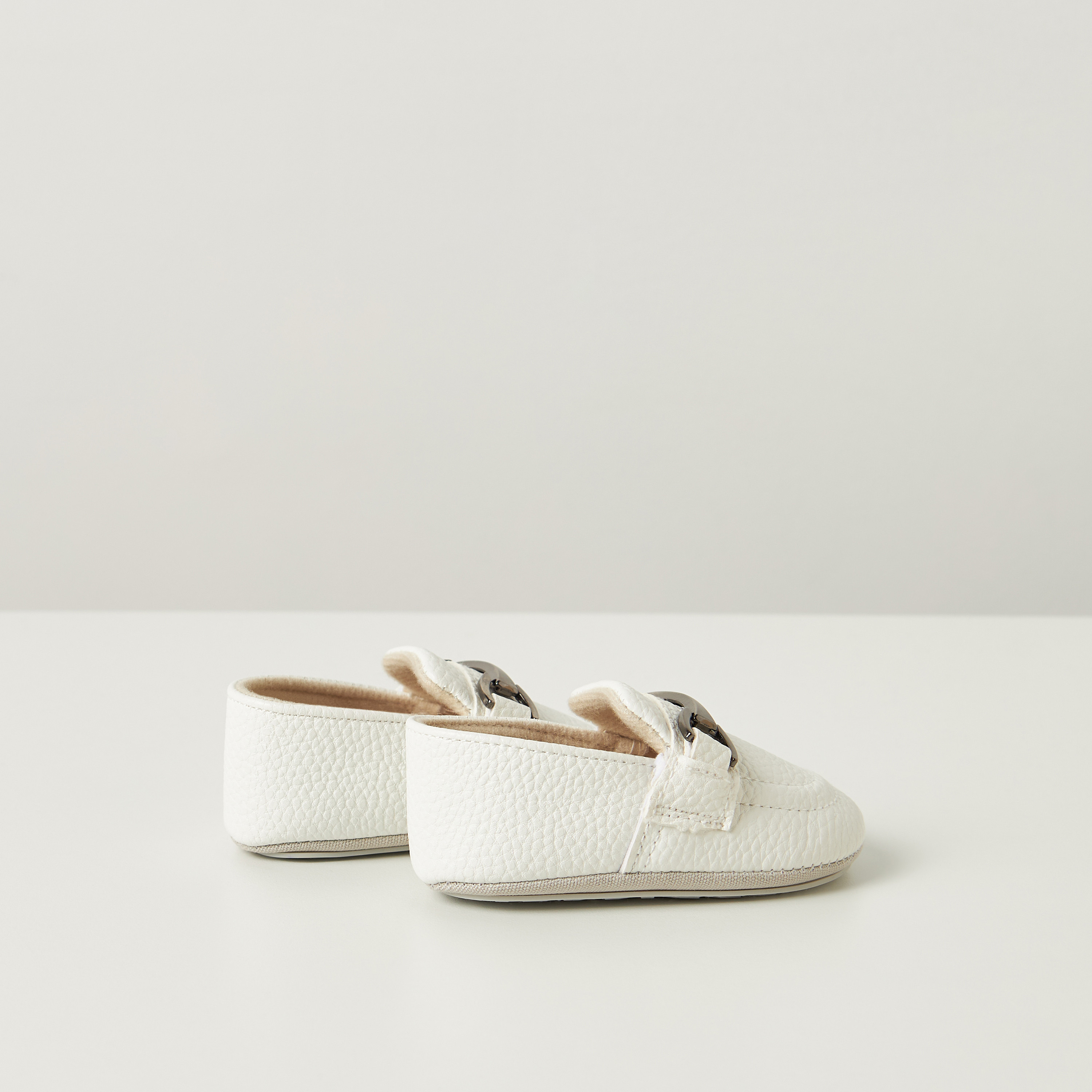 Giggles Metal Accent Slip-On Booties-baby-boys-shoes-closedshoes-image-4