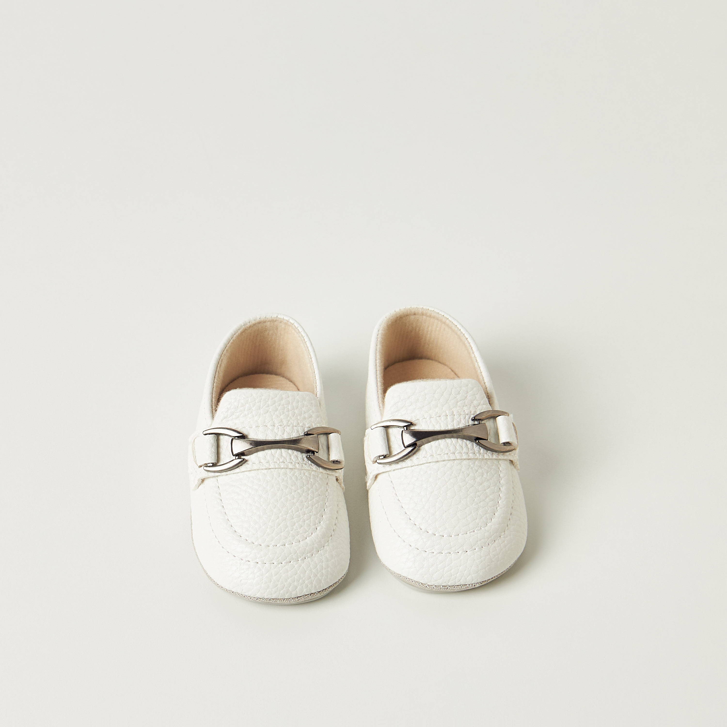 Giggles Metal Accent Slip-On Booties-baby-boys-shoes-closedshoes-image-5