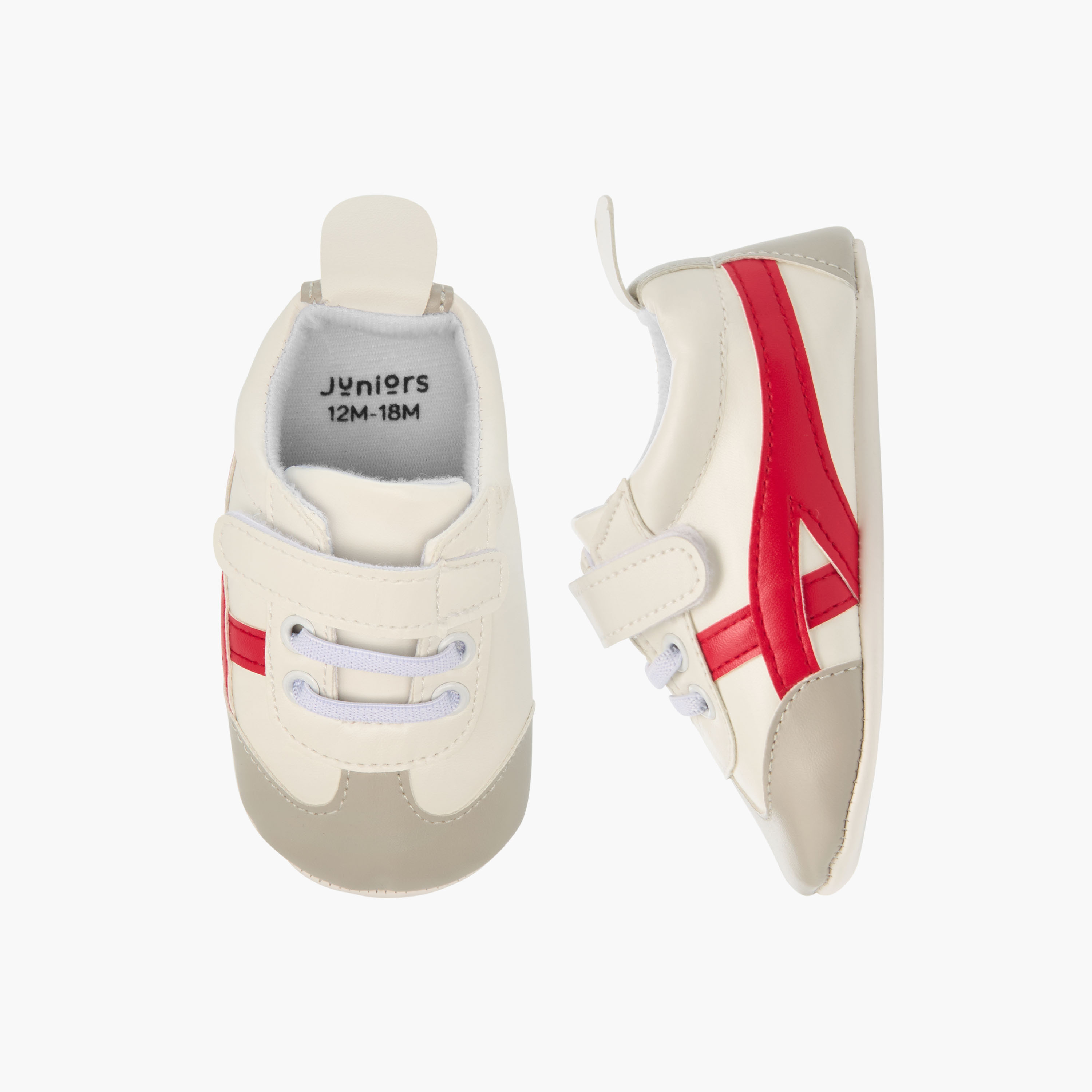 بوت بألواح وشريط إغلاق من جونيورز-baby-boys-shoes-closedshoes-image-1
