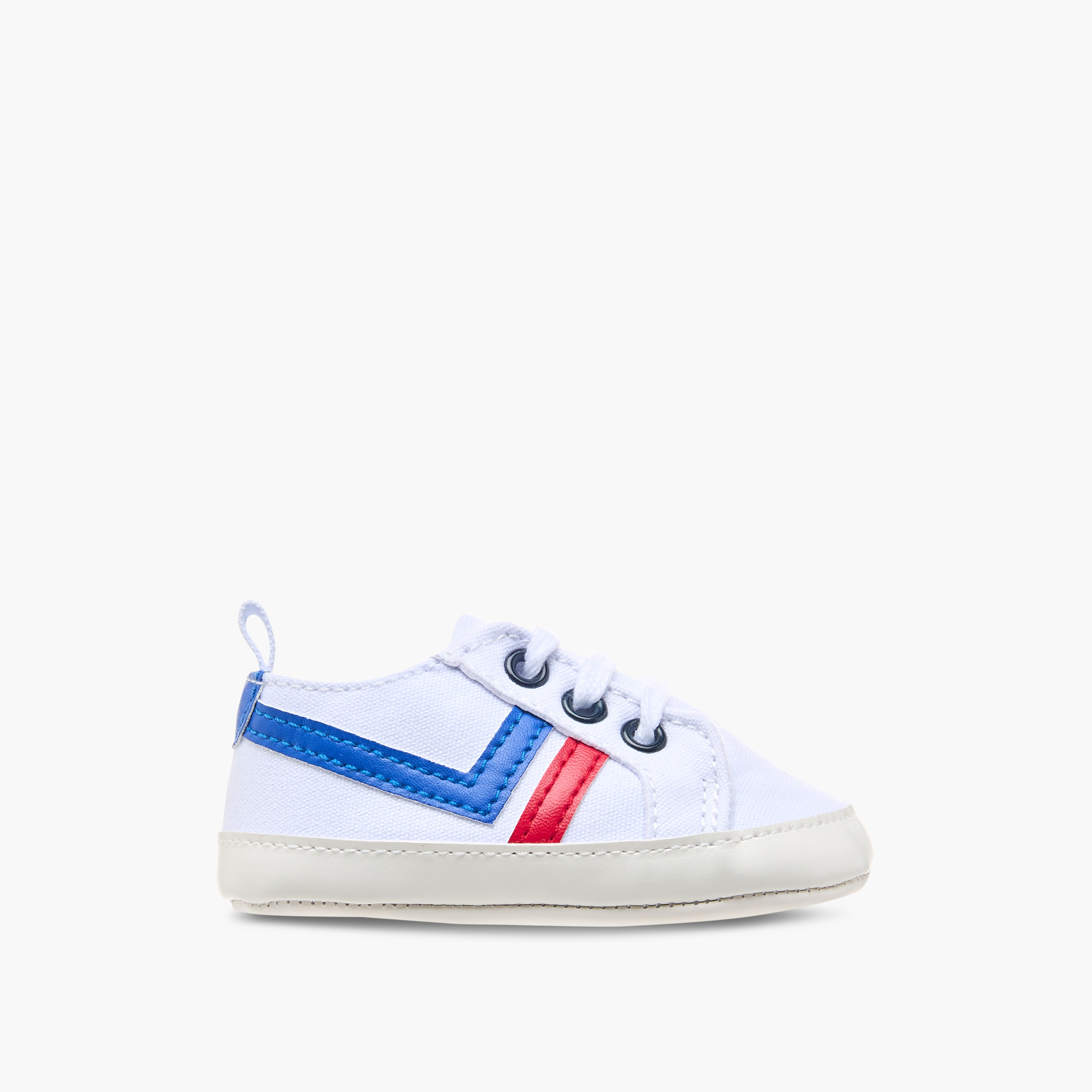 Juniors Colourblock Booties with Lace-Up Closure-baby-boys-shoes-booties-image-3