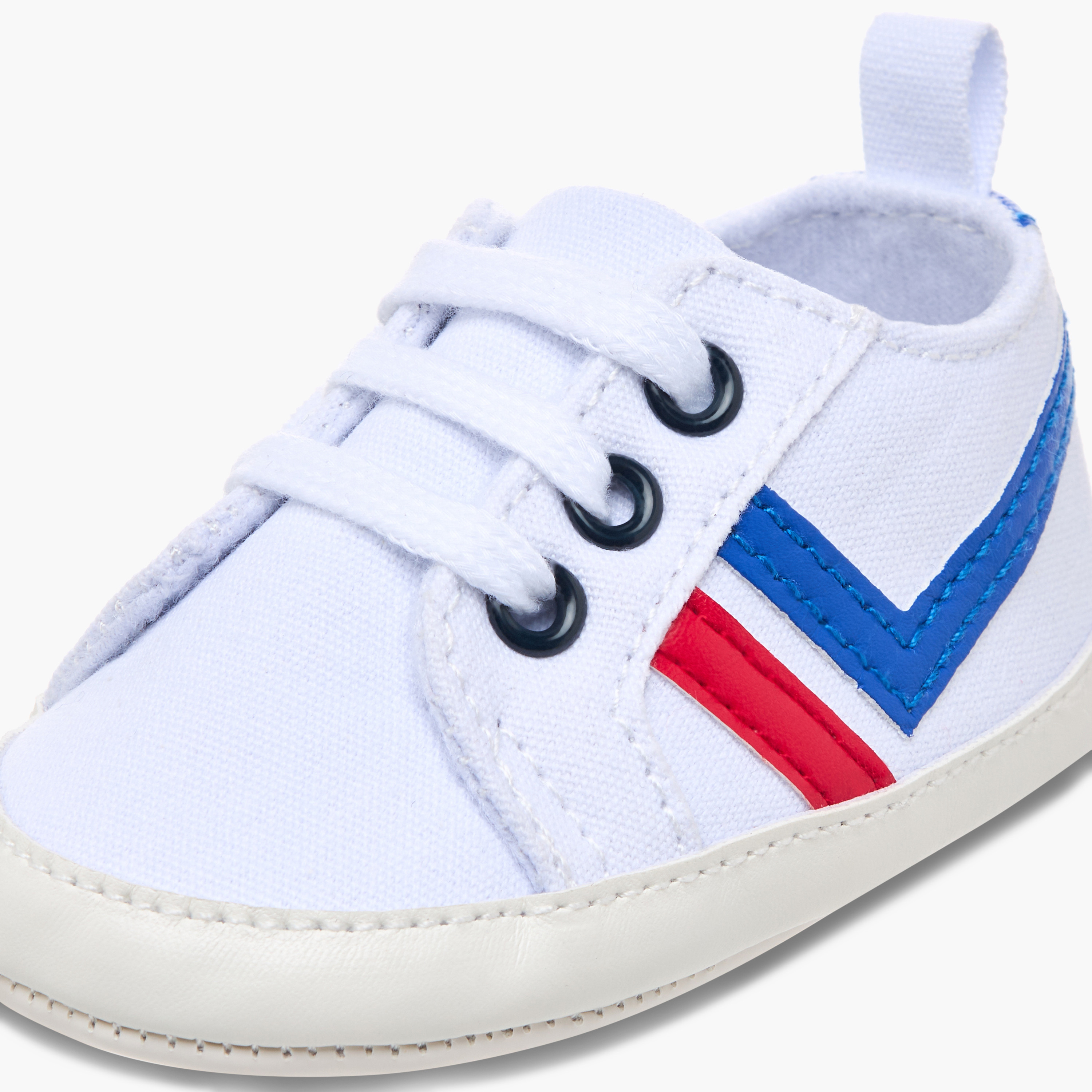 Juniors Colourblock Booties with Lace-Up Closure-baby-boys-shoes-booties-image-4