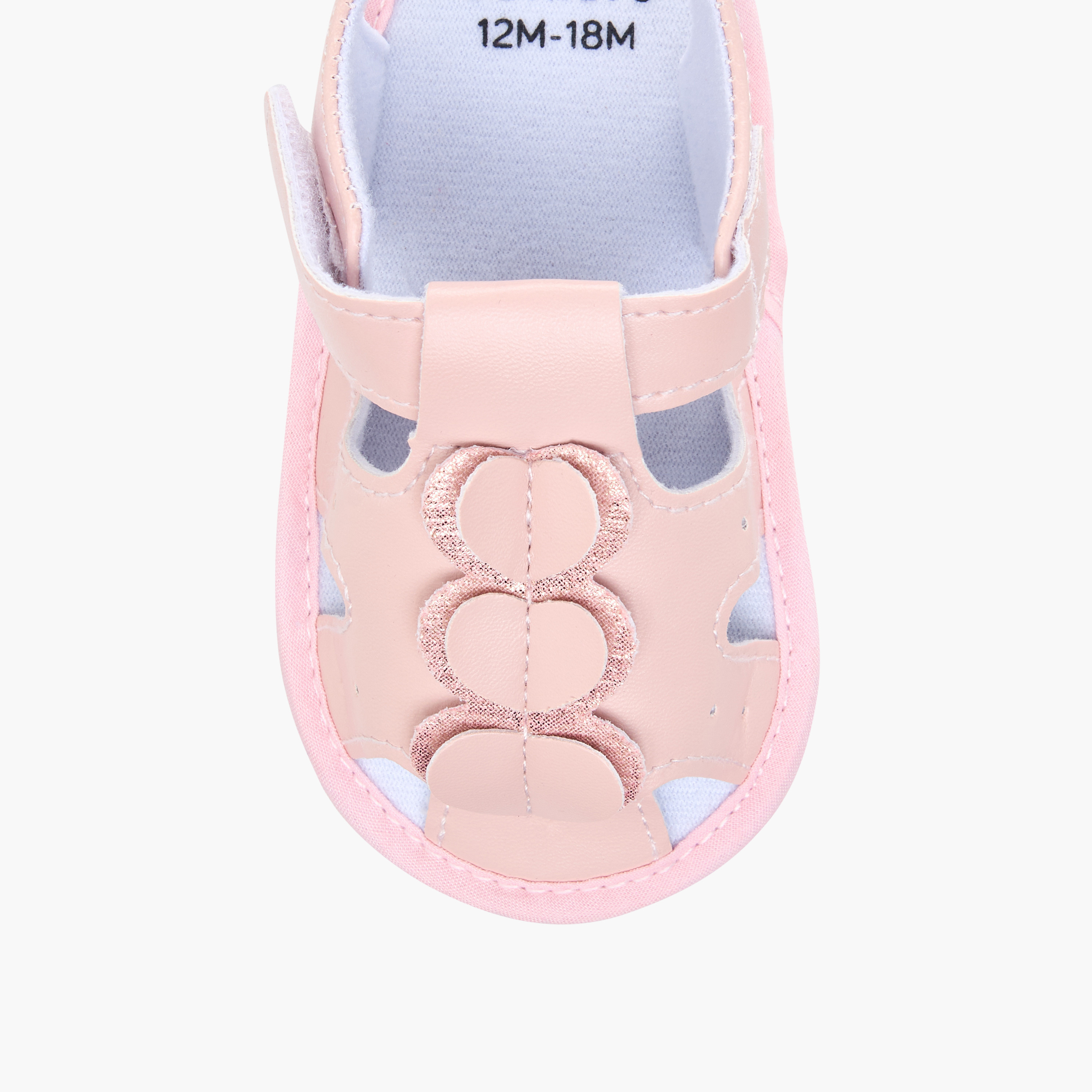 Juniors Embroidered Booties-baby-girls-shoes-booties-image-3