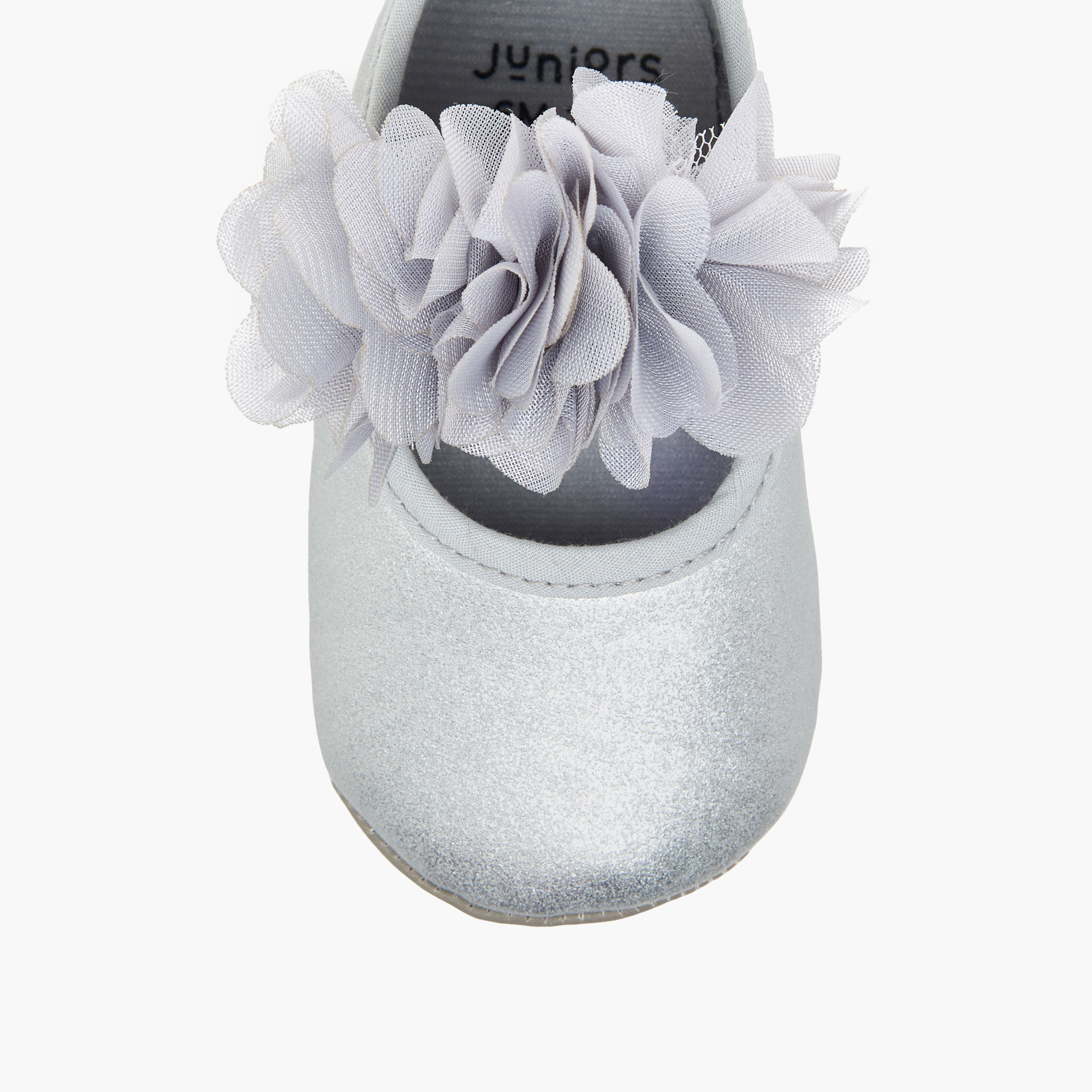 بوت بزخارف أزهار من جونيورز-baby-girls-shoes-booties-image-4