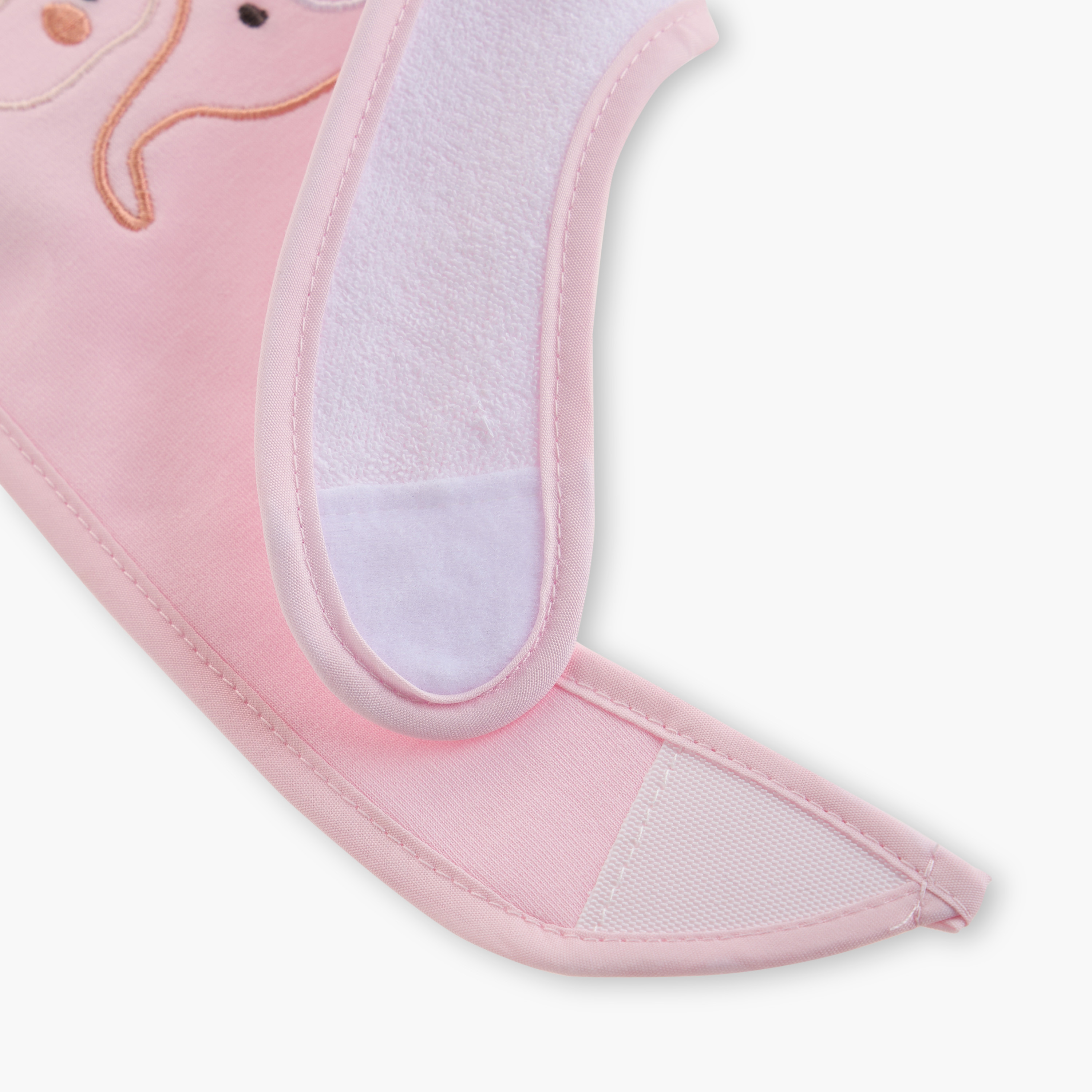 مريلة بطبعات وشريط إغلاق لاصق من جونيورز - طقم من 3 قطع-baby-feeding-bibs-image-7