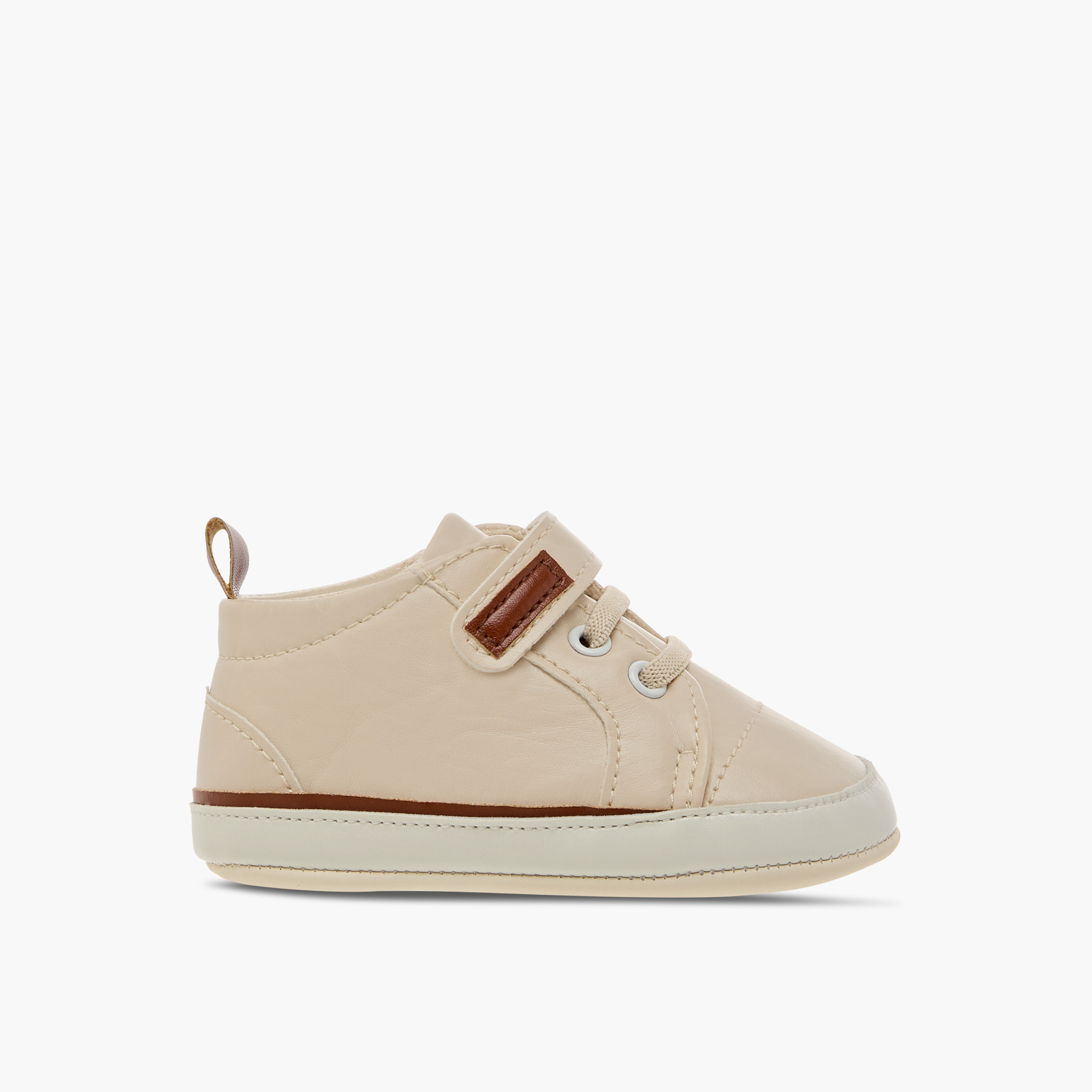 مجموعة أبوات بشريط إغلاق لاصق قطعتين من جونيورز-baby-boys-shoes-closedshoes-image-4