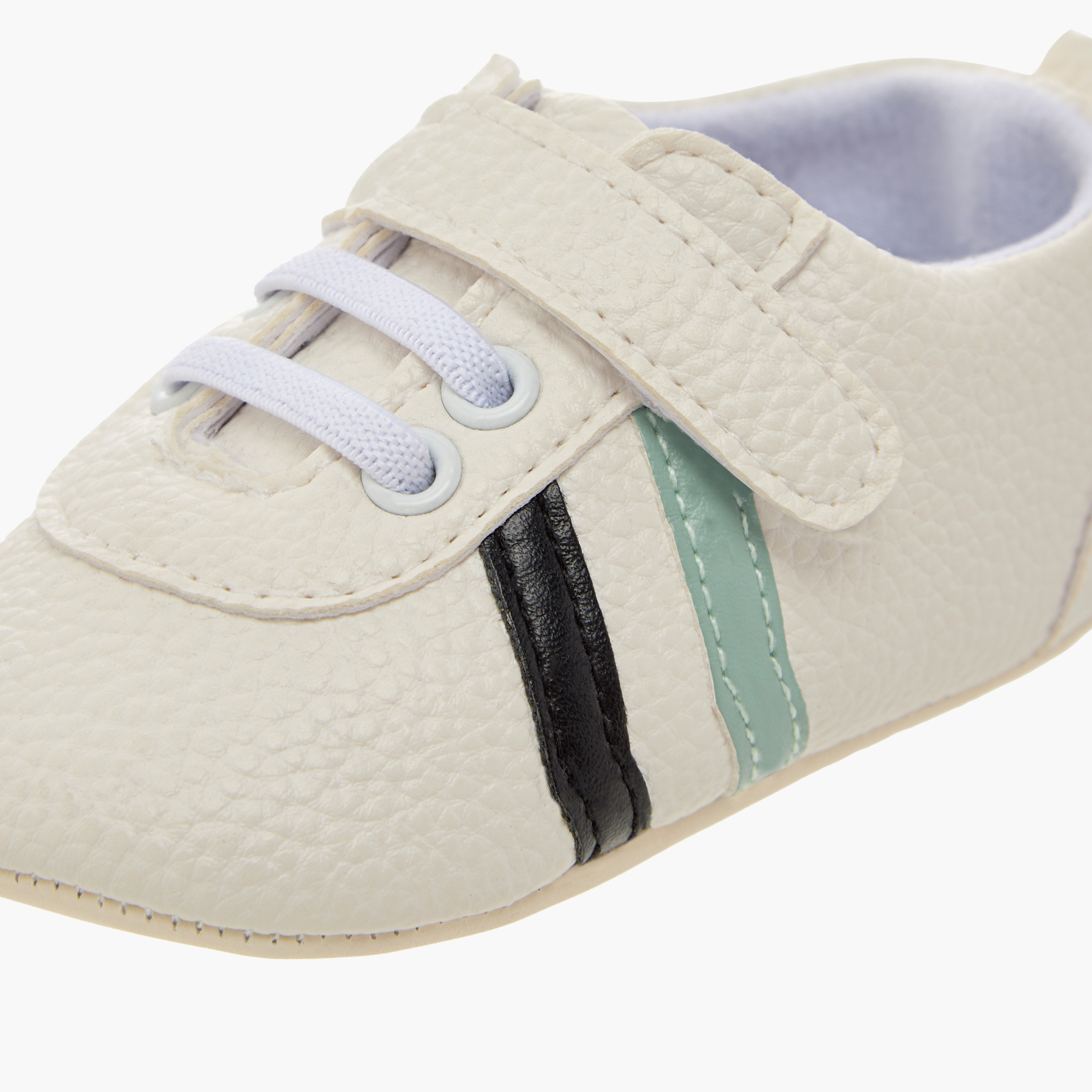 مجموعة أبوات بشريط إغلاق لاصق قطعتين من جونيورز-baby-boys-shoes-closedshoes-image-7