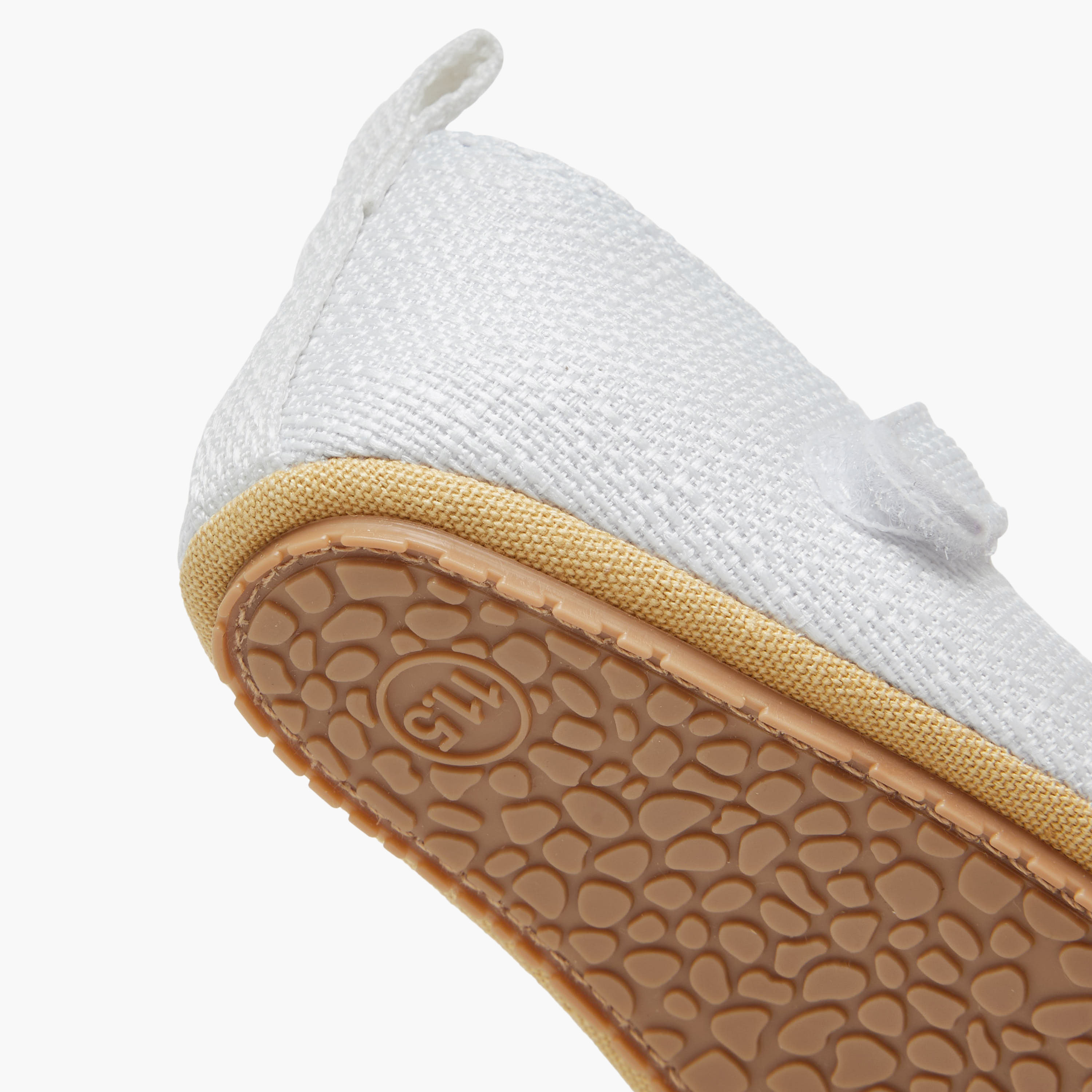 Juniors Girls Booties with Hook and Loop Closure - Soft Fabric-baby-girls-shoes-closedshoes-image-5