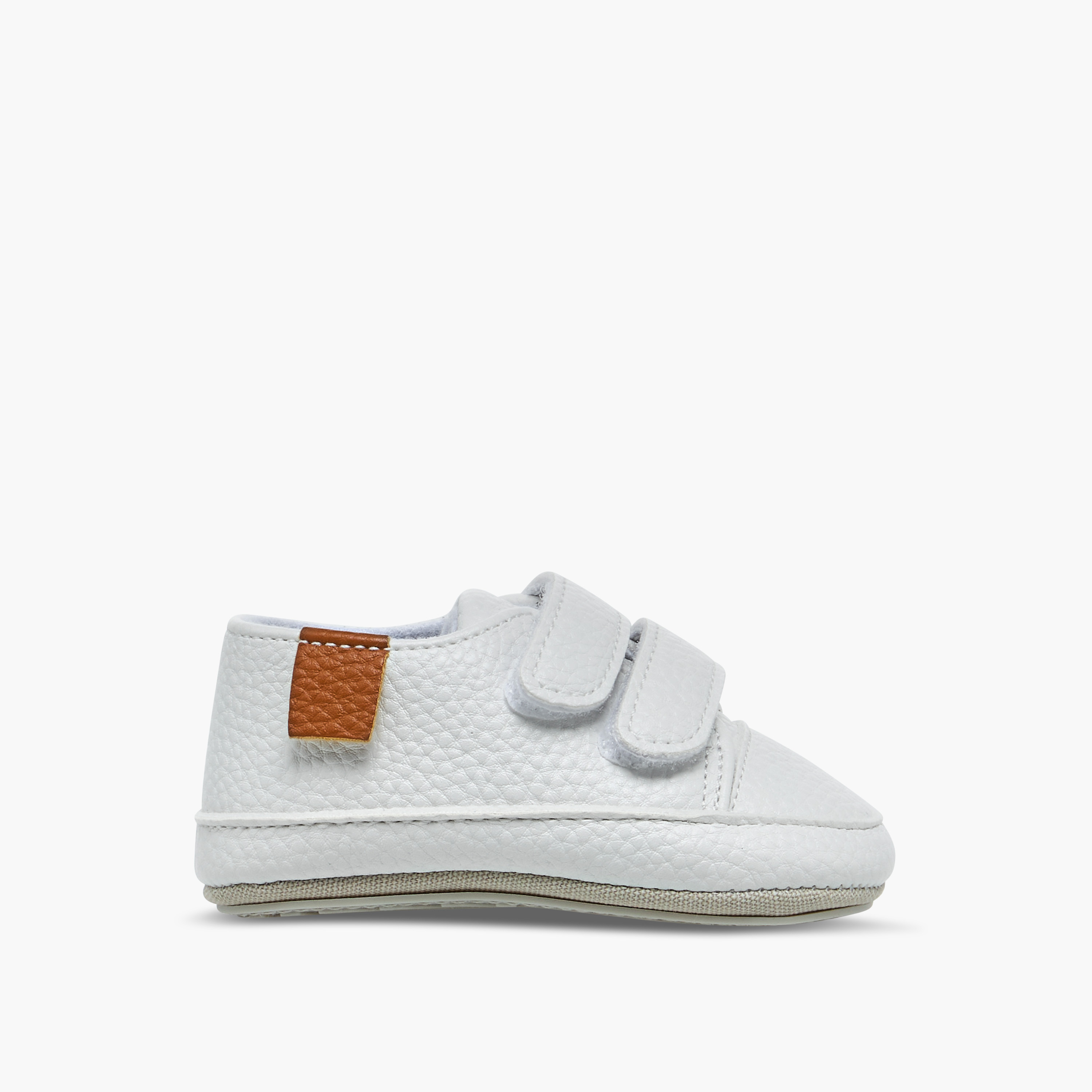 Giggles Boys' Shoes with Hook and Loop Closure - Polyester-baby-boys-shoes-closedshoes-image-3