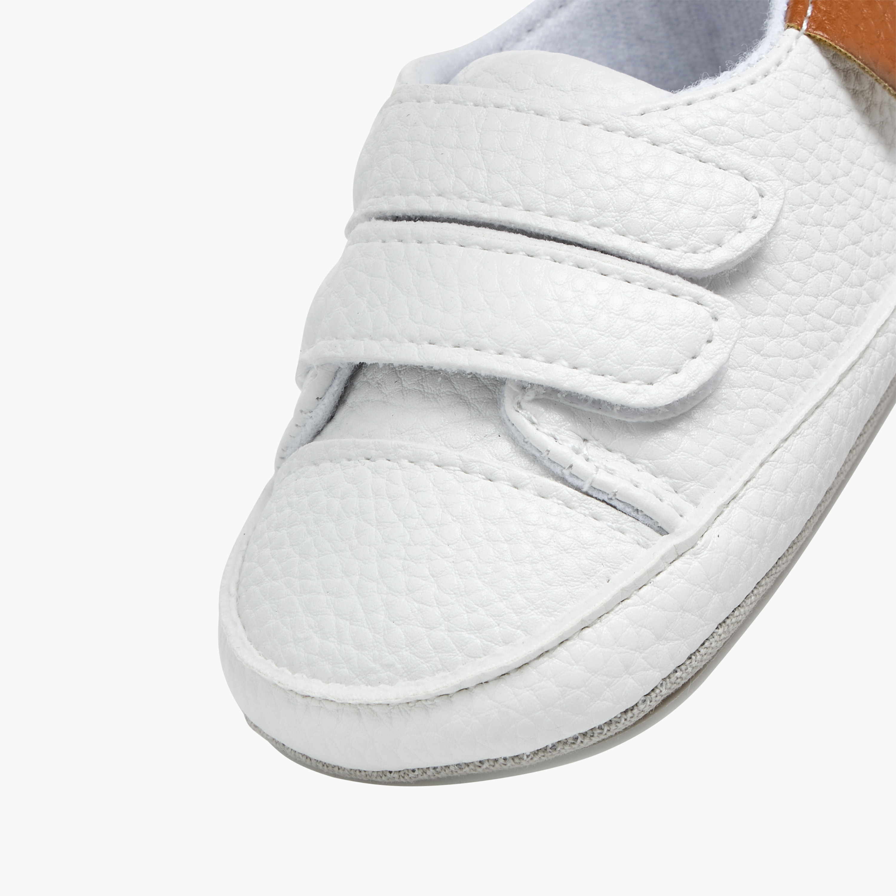 Giggles Boys' Shoes with Hook and Loop Closure - Polyester-baby-boys-shoes-closedshoes-image-4