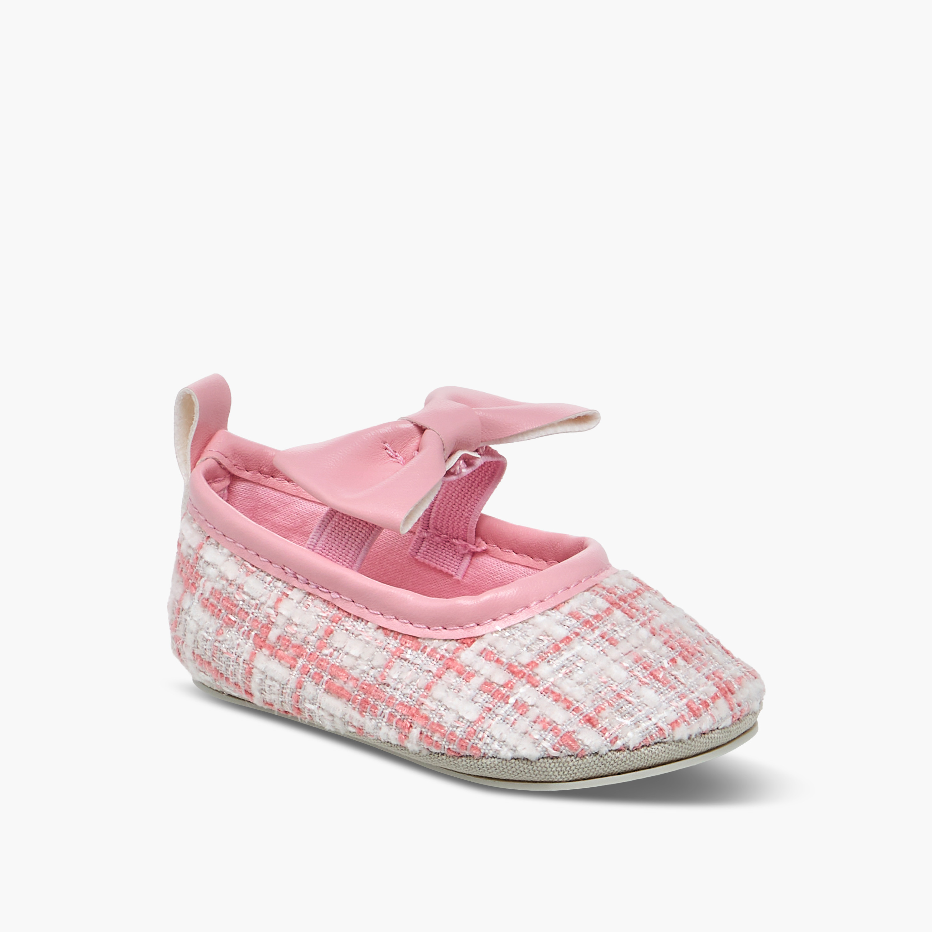 بوت بناتي بوليستر بطبعات كاروهات من جيجلز-baby-girls-shoes-closedshoes-image-4