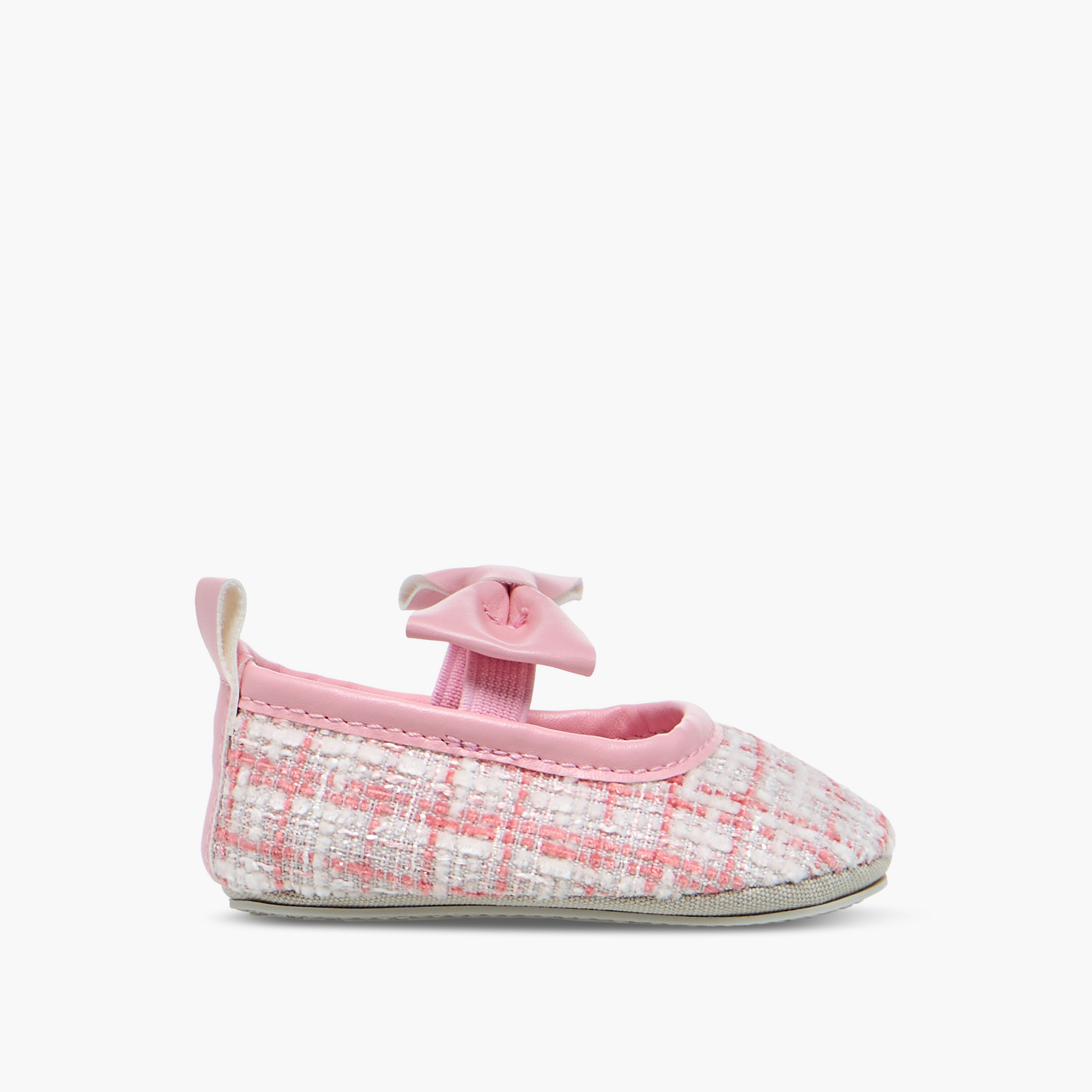 بوت بناتي بوليستر بطبعات كاروهات من جيجلز-baby-girls-shoes-closedshoes-image-3