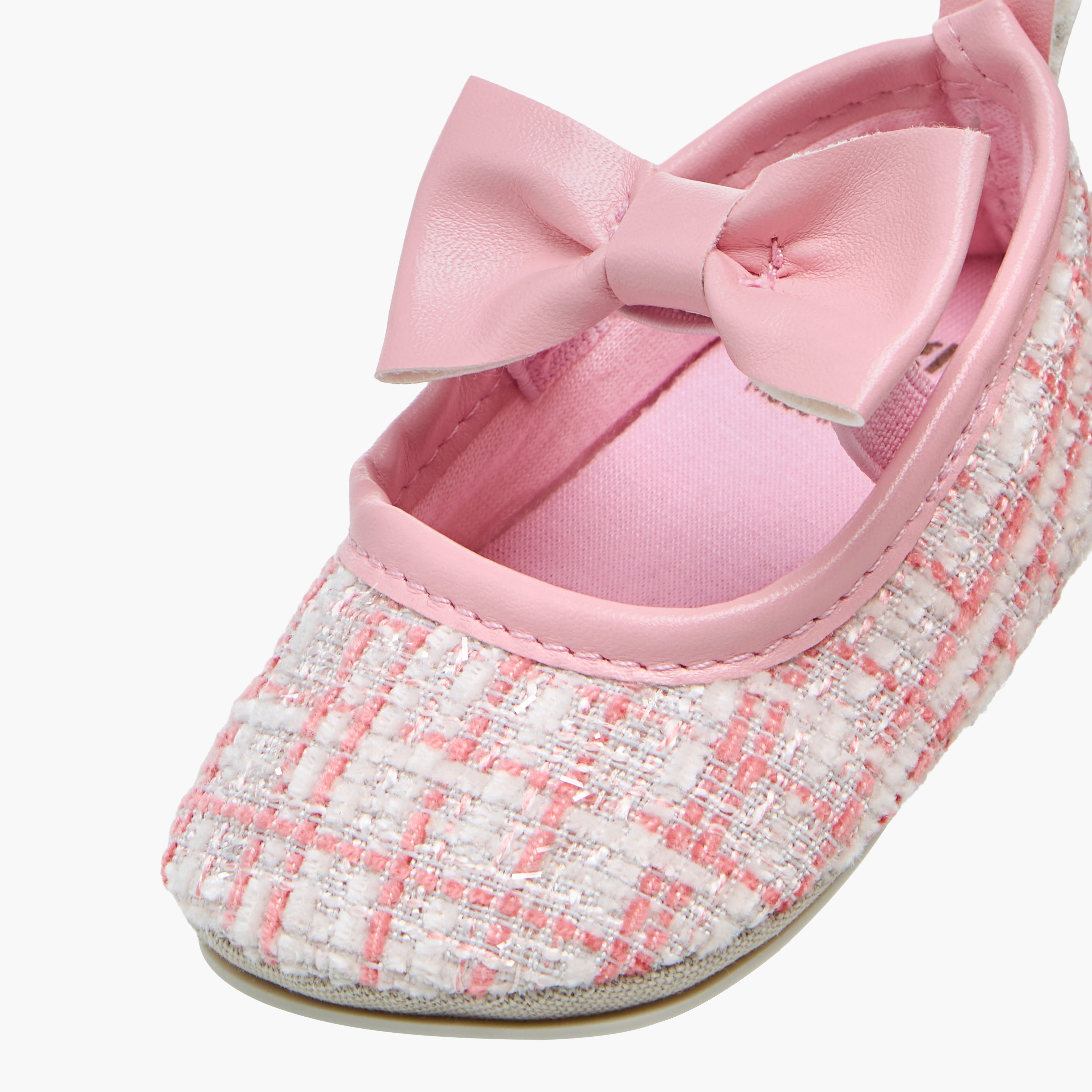 بوت بناتي بوليستر بطبعات كاروهات من جيجلز-baby-girls-shoes-closedshoes-image-2