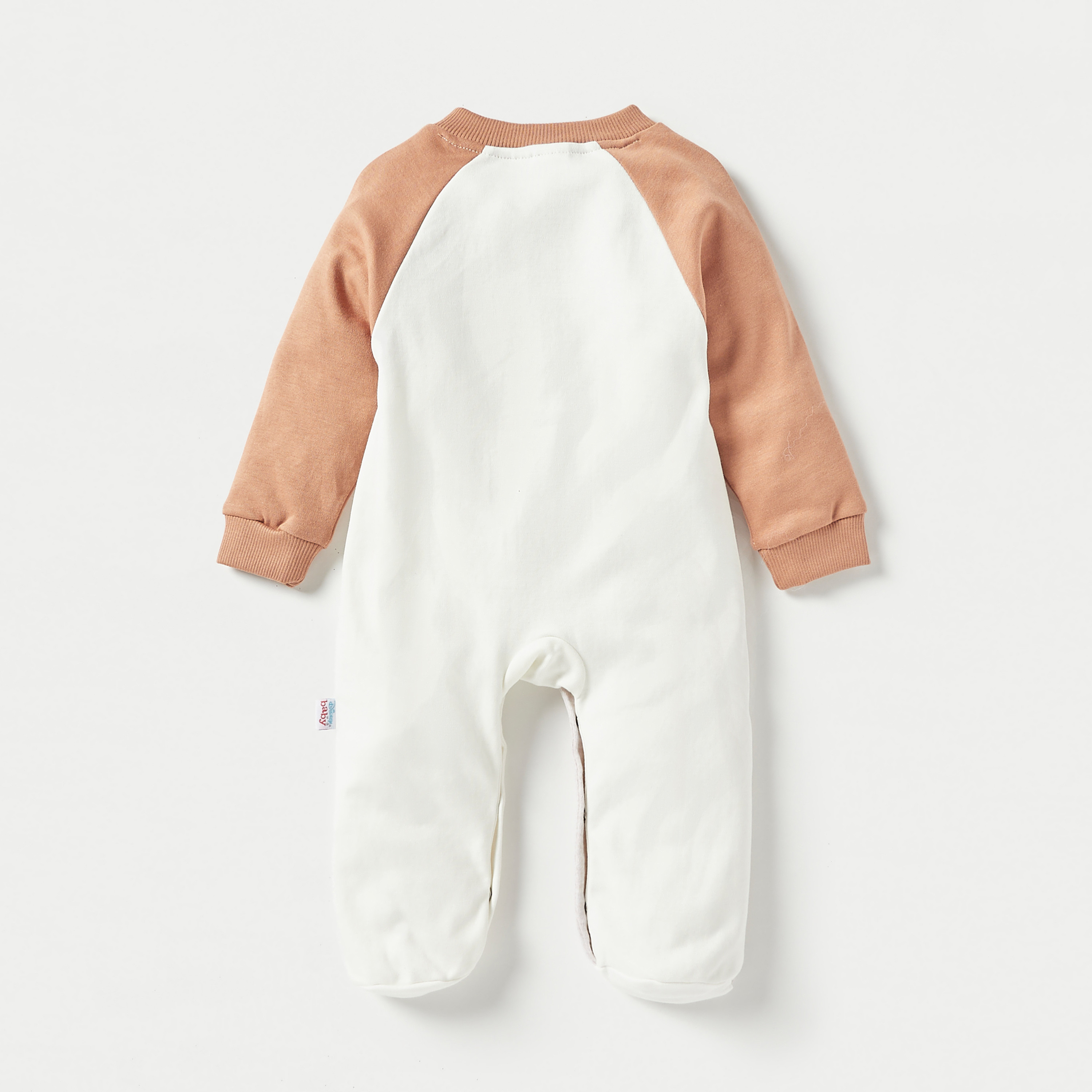 بدلة نوم بطبعات ميكي ماوس وأكمام طويلة وأزرار إغلاق من جونيورز-baby-boys-clothing-nightwear-sleepsuits-image-4