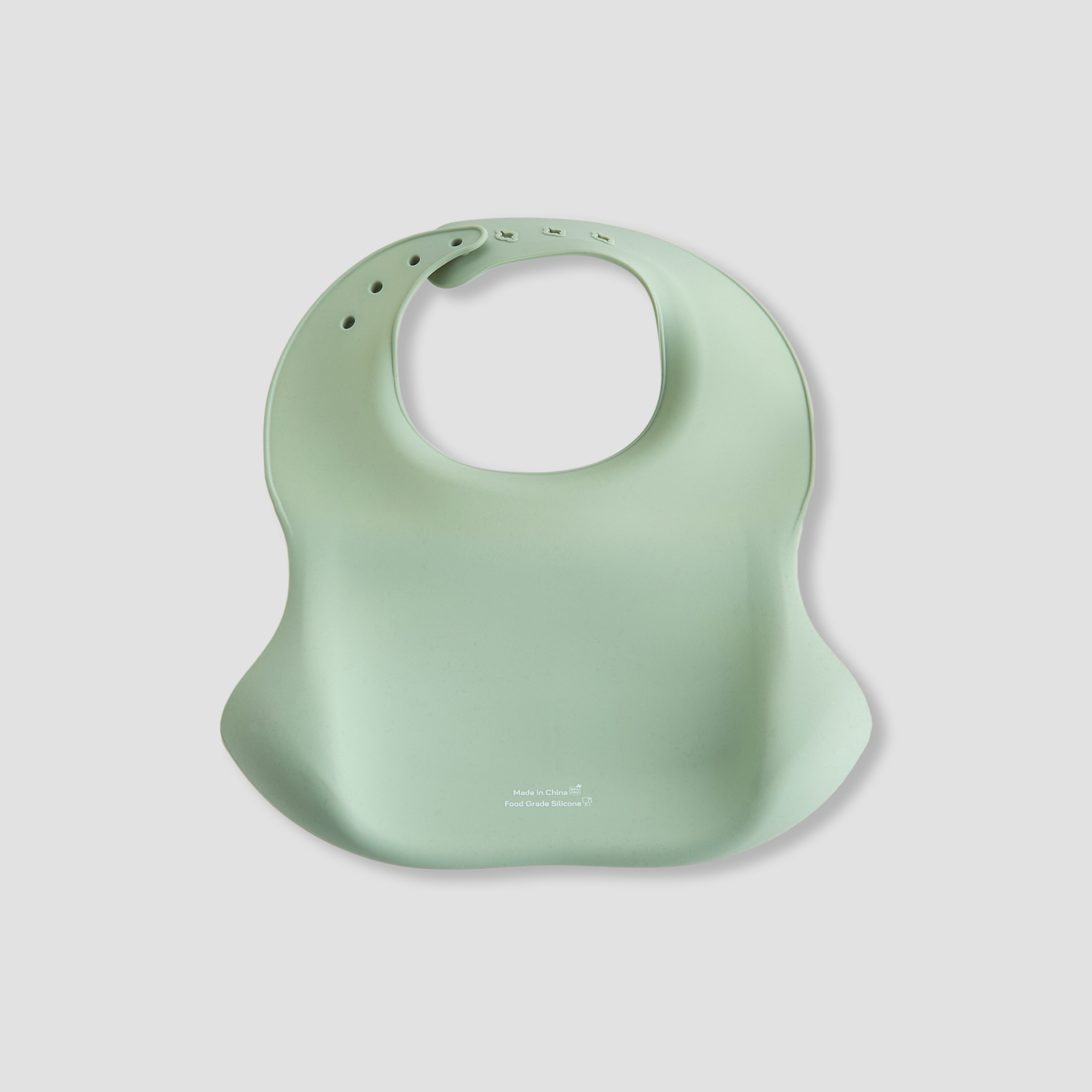 Giggles Silicone Bib with Button Closure - Set of 2-baby-feeding-bibs-image-4