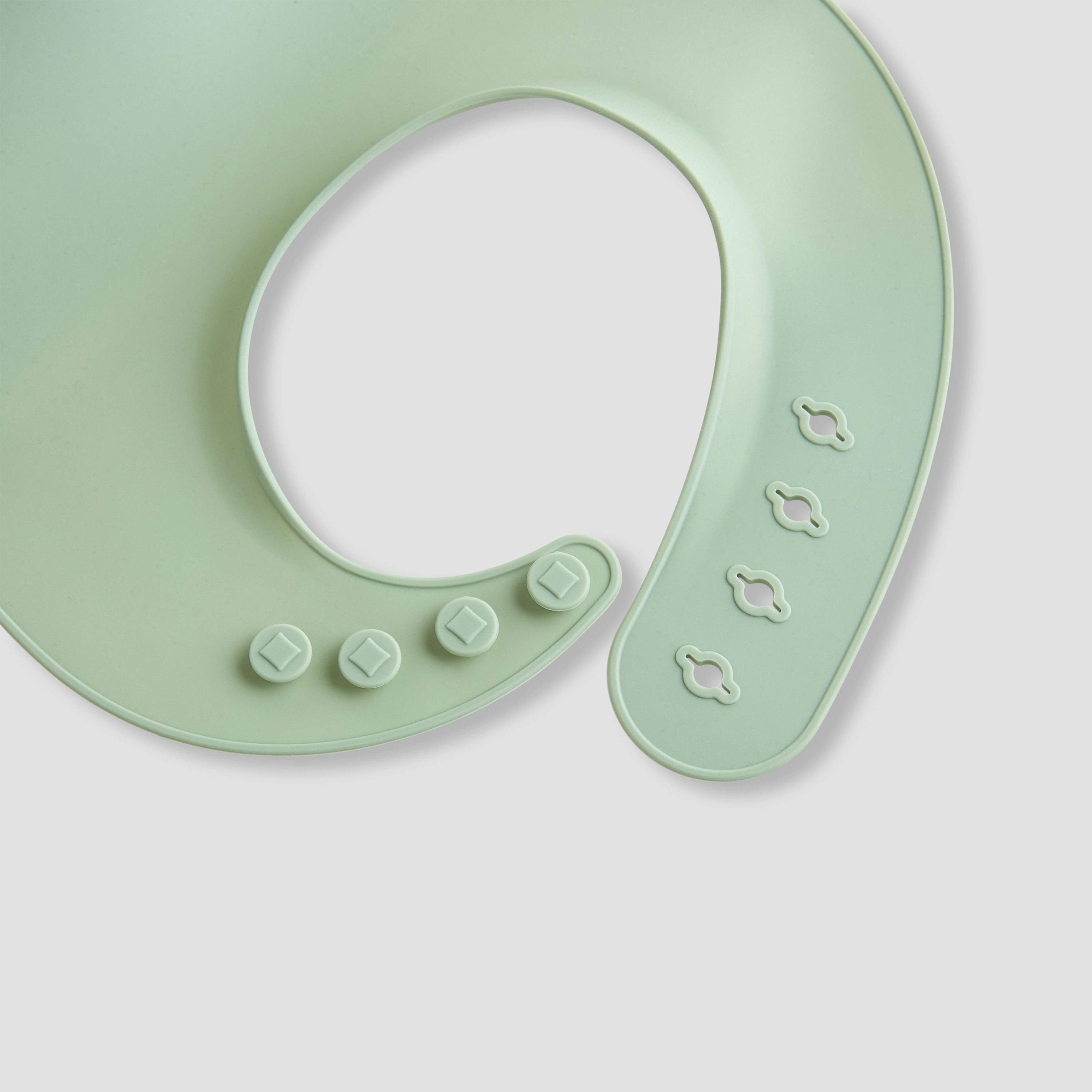 Giggles Silicone Bib with Button Closure - Set of 2-baby-feeding-bibs-image-6