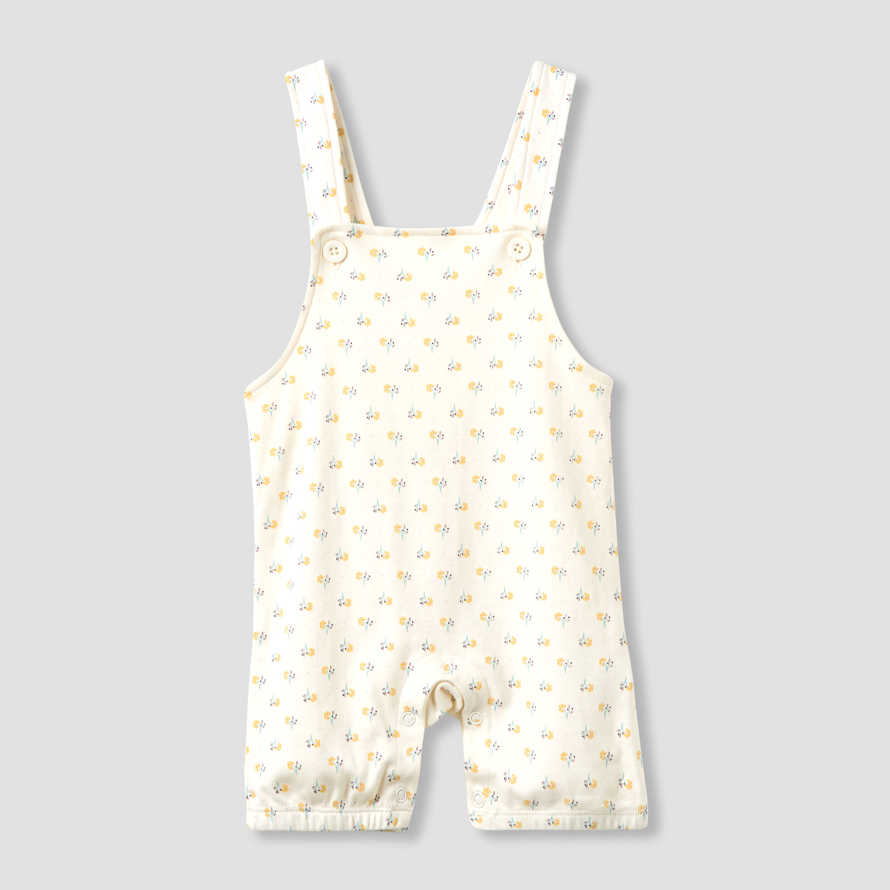 طقم دونغري بطبعات وتيشيرت بياقة ضيقة وأكمام قصيرة من جونيورز-baby-girls-clothing-rompers-image-3