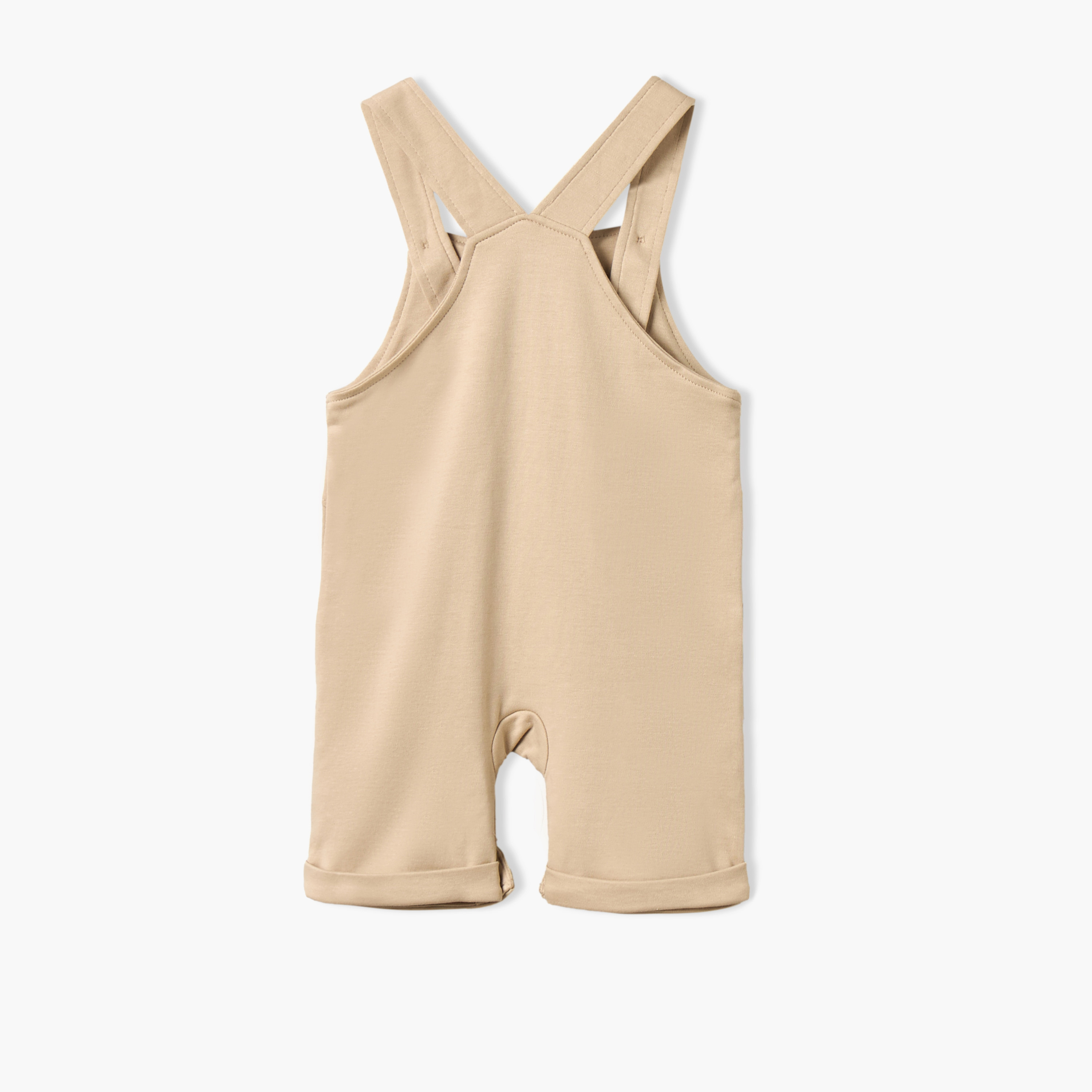 Juniors Dungaree and T-shirt Set with Bear Applique-baby-boys-clothing-rompers-image-5