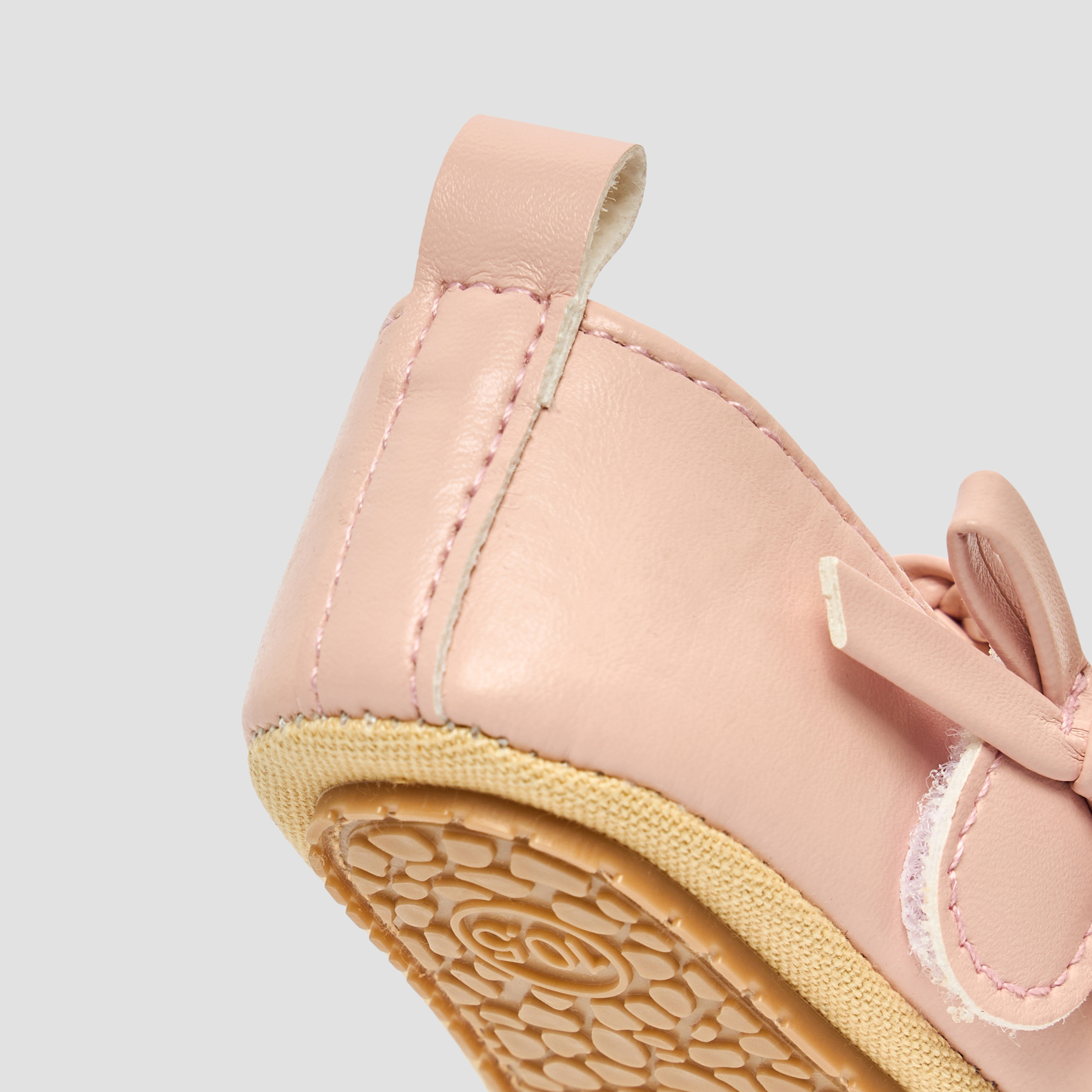 Juniors Booties with Hook and Loop Closure-baby-girls-shoes-booties-image-4