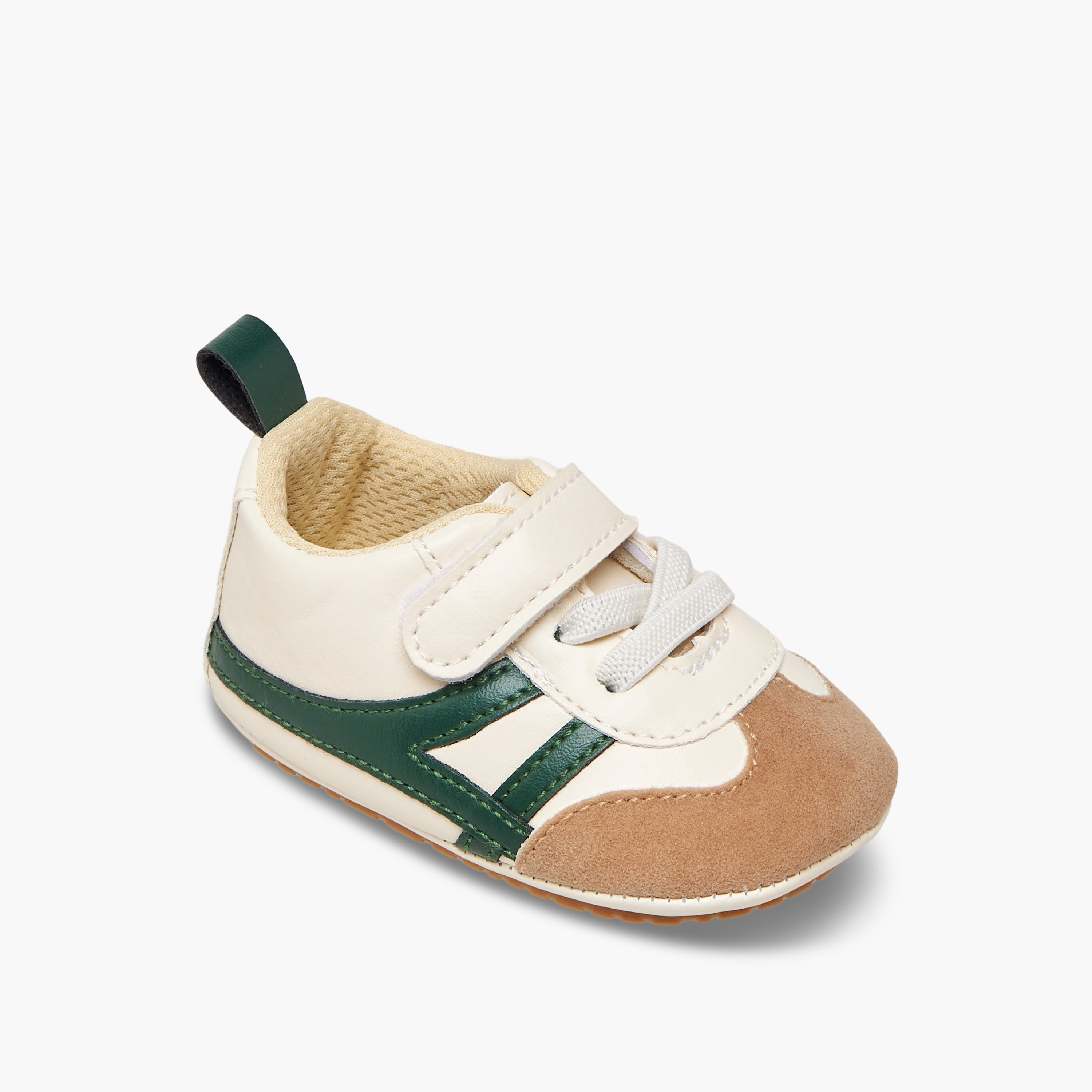 Juniors Booties with Hook and Loop Closure-baby-boys-shoes-booties-image-2