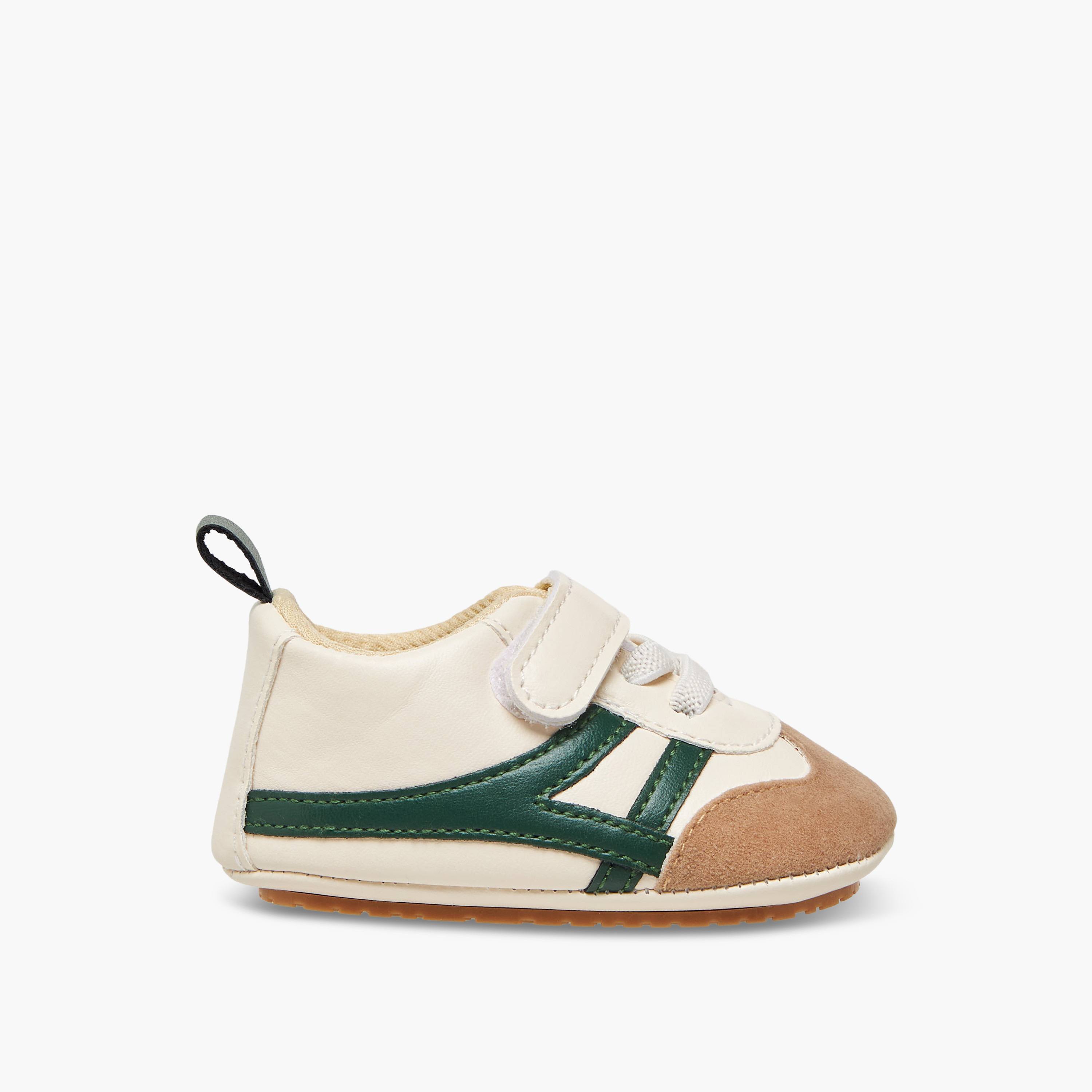 Juniors Booties with Hook and Loop Closure-baby-boys-shoes-booties-image-3