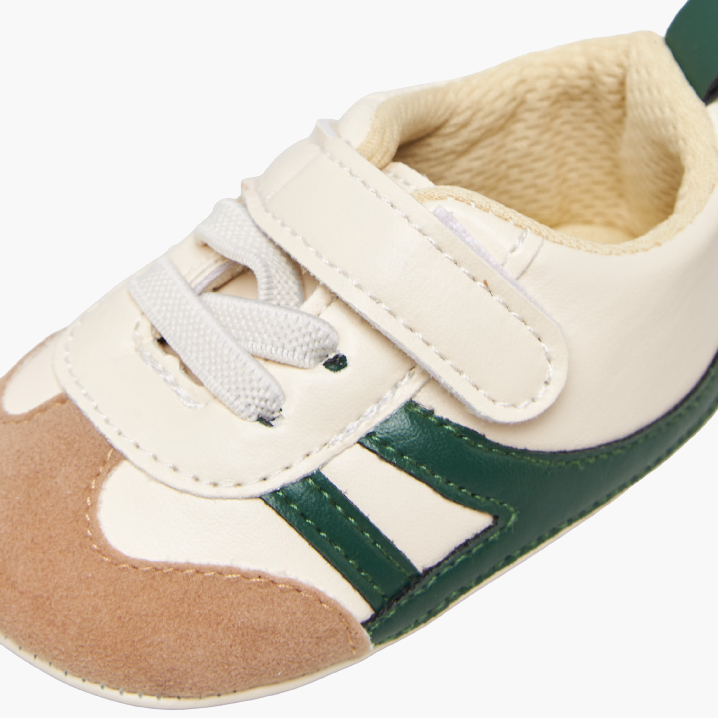 Juniors Booties with Hook and Loop Closure-baby-boys-shoes-booties-image-4