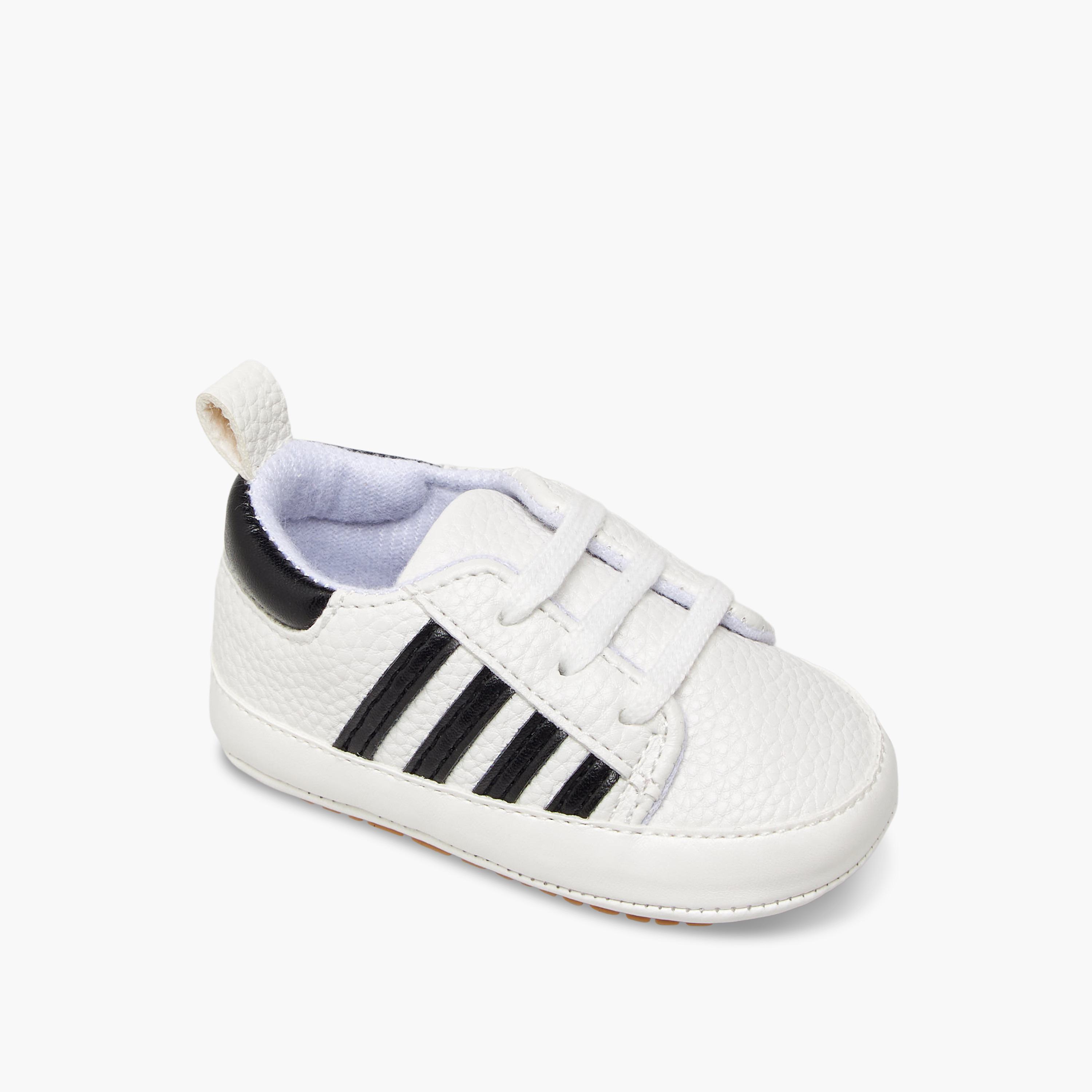 Juniors Booties with Lace-Up Closure, Panelled-baby-boys-shoes-booties-image-2
