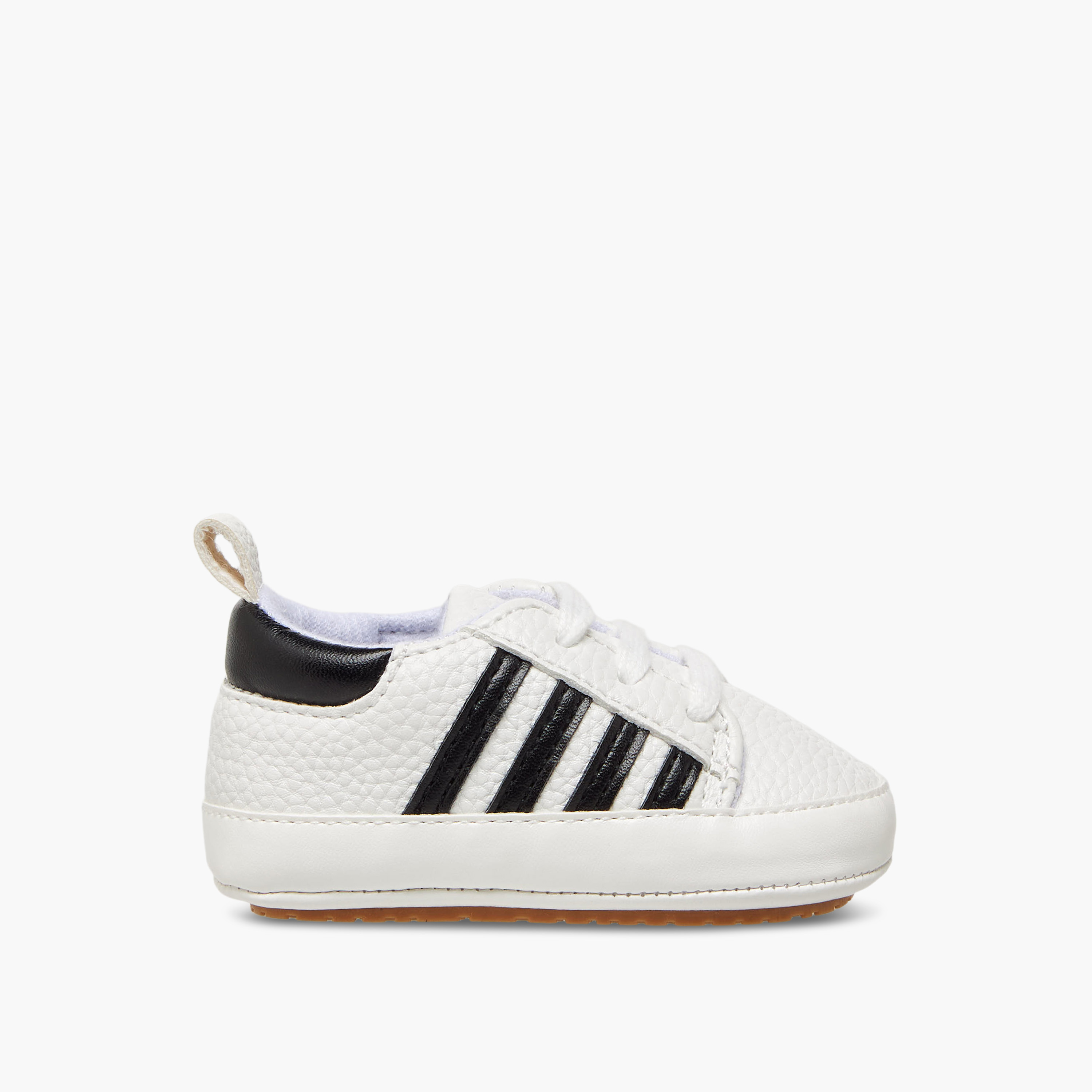 Juniors Booties with Lace-Up Closure, Panelled-baby-boys-shoes-booties-image-3