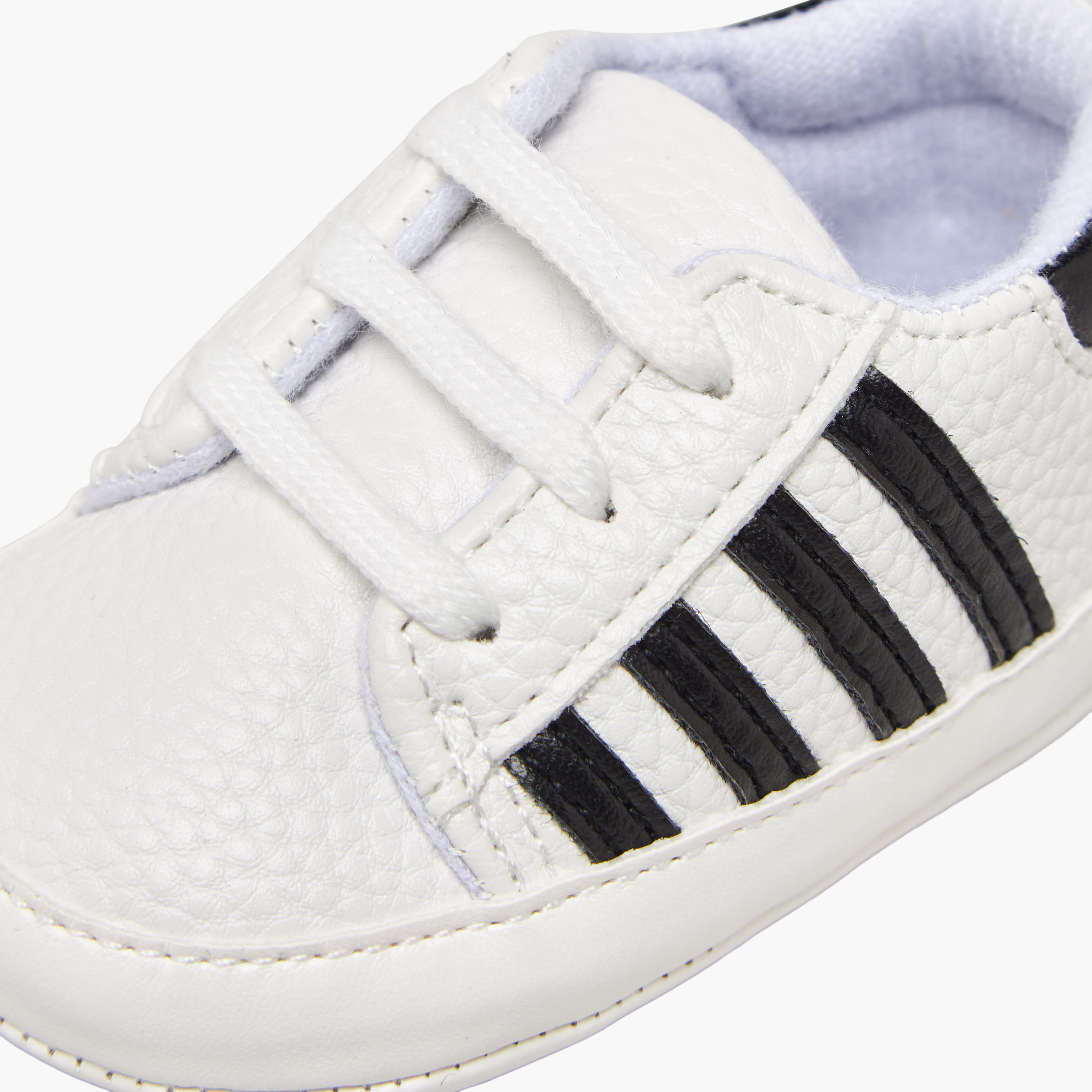 Juniors Booties with Lace-Up Closure, Panelled-baby-boys-shoes-booties-image-4