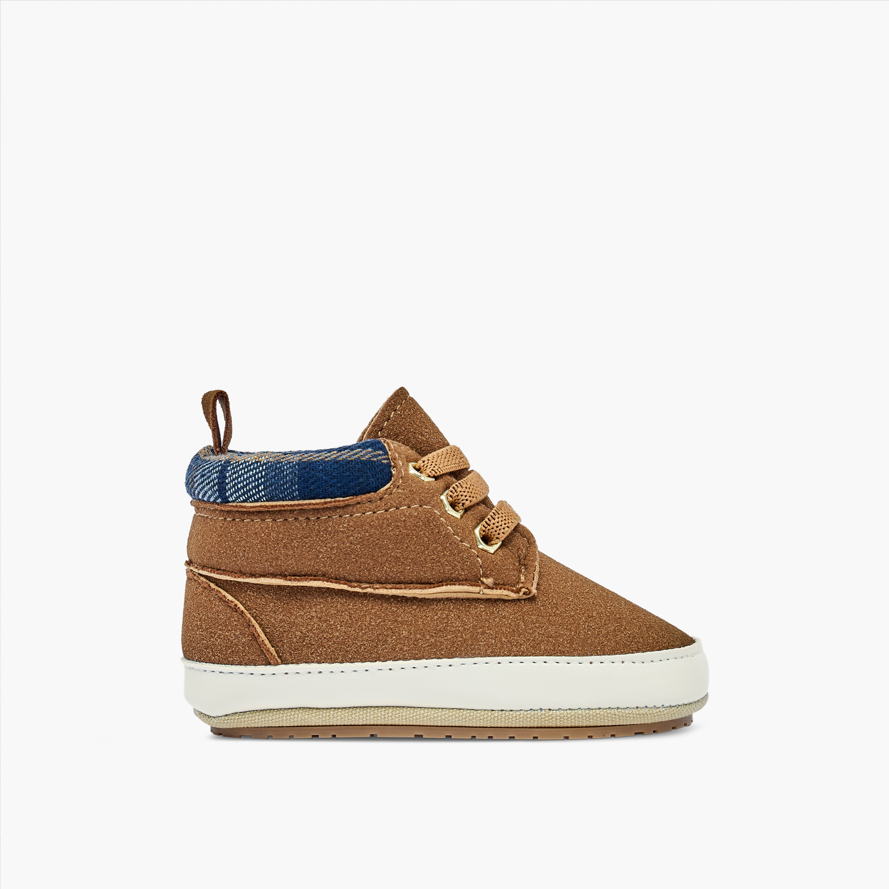 Juniors Booties with Lace-Up Closure-baby-boys-shoes-closedshoes-image-3
