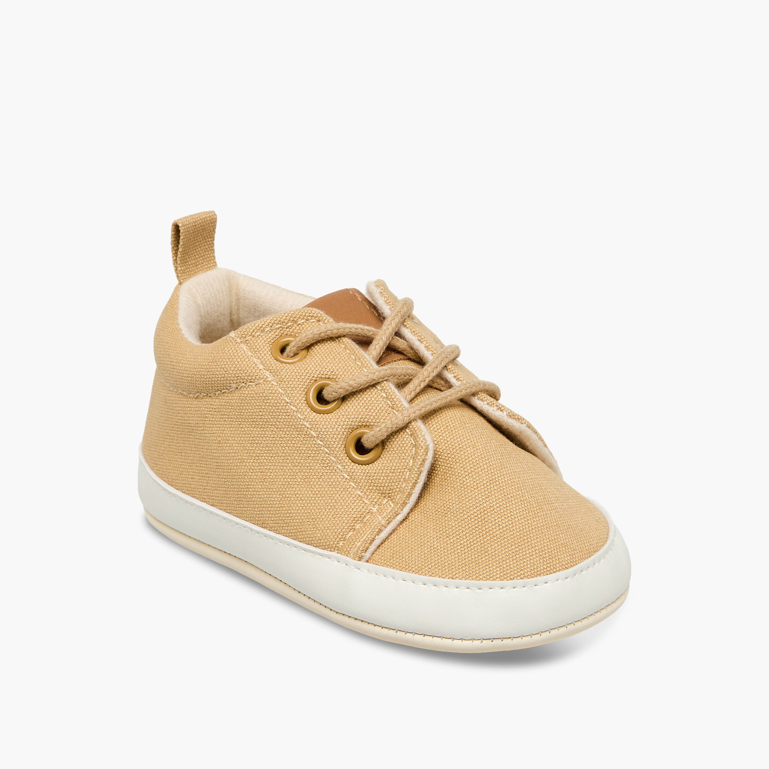 Juniors Booties with Lace-Up Closure-baby-boys-shoes-booties-image-2