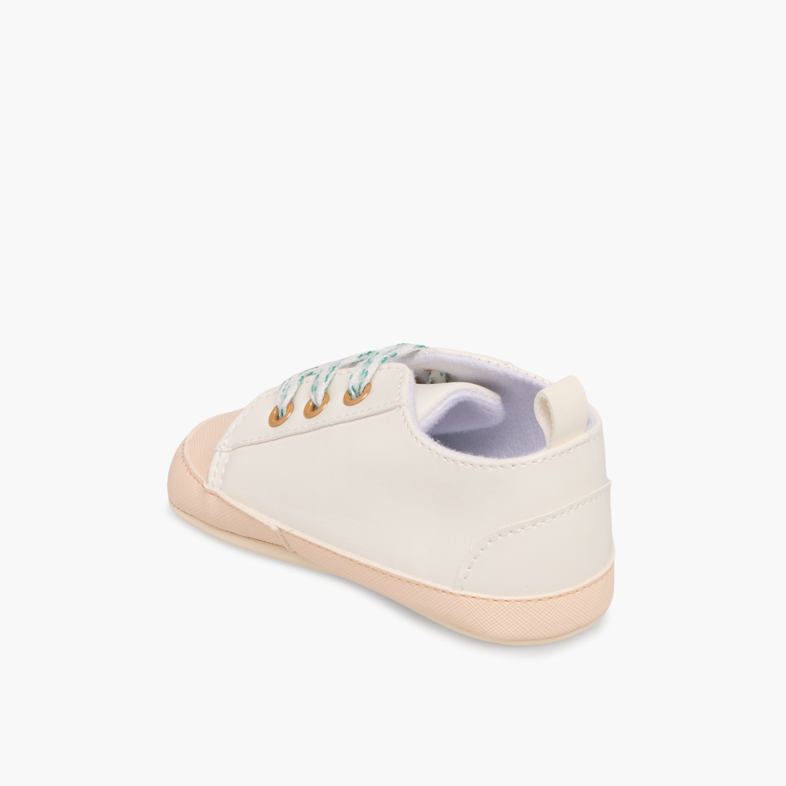 Juniors Booties with Lace-Up Closure, Colourblock-baby-boys-shoes-closedshoes-image-5