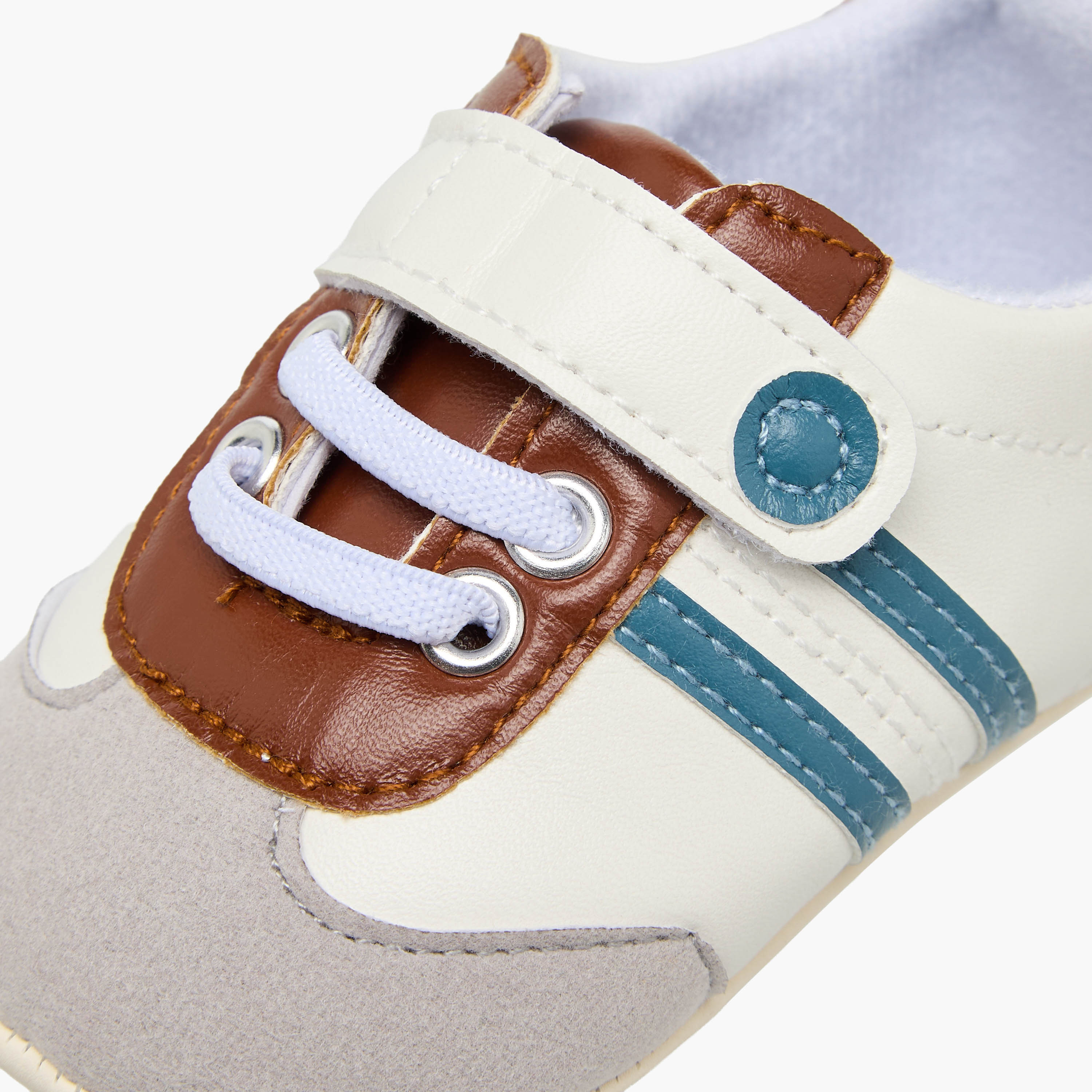 حذاء أطفال بشريط إغلاق لاصق من جونيورز-baby-boys-shoes-booties-image-2