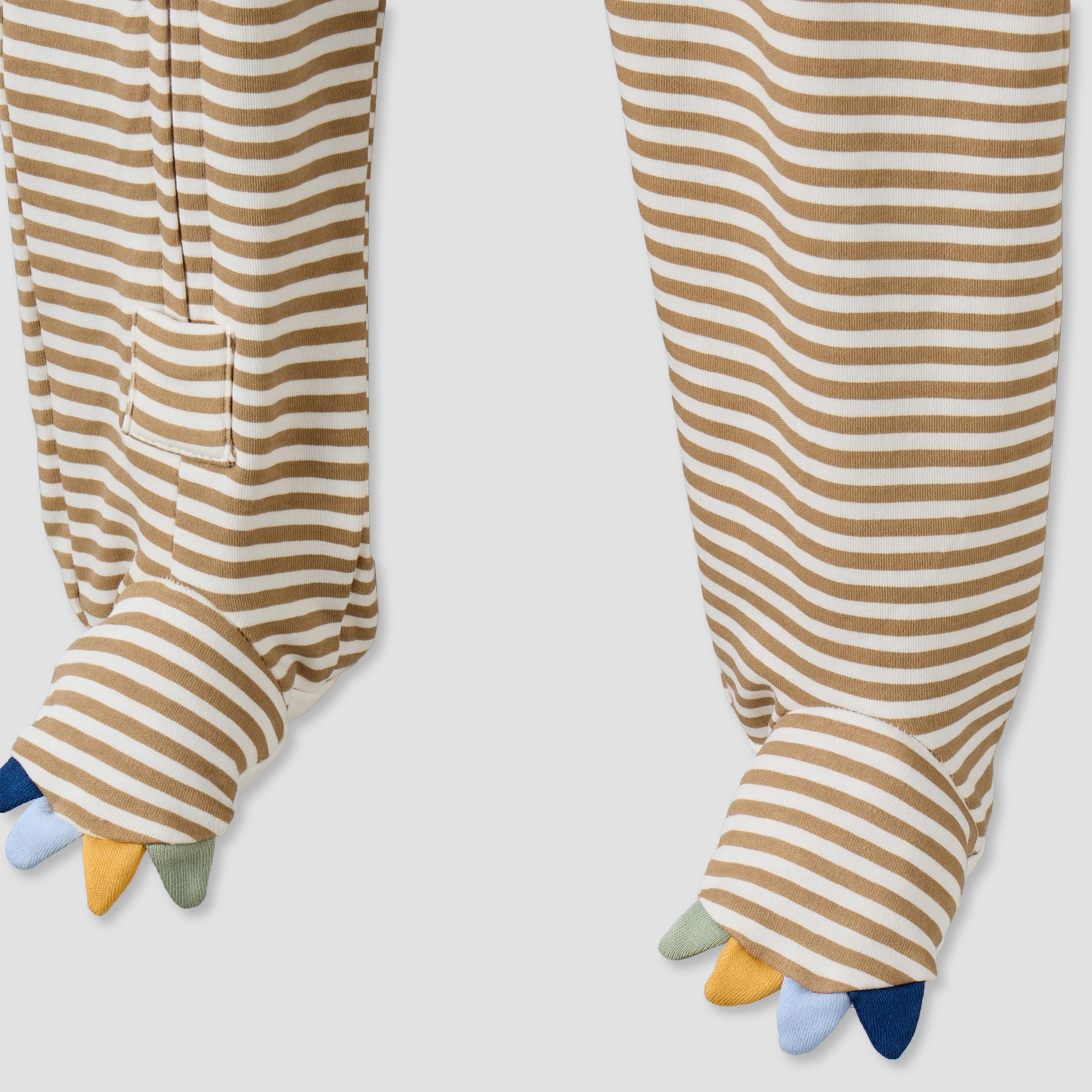 بدلة نوم من القطن بياقة ماندارين وأكمام طويلة وسحاب إغلاق من جونيورز-baby-boys-clothing-nightwear-sleepsuits-image-5