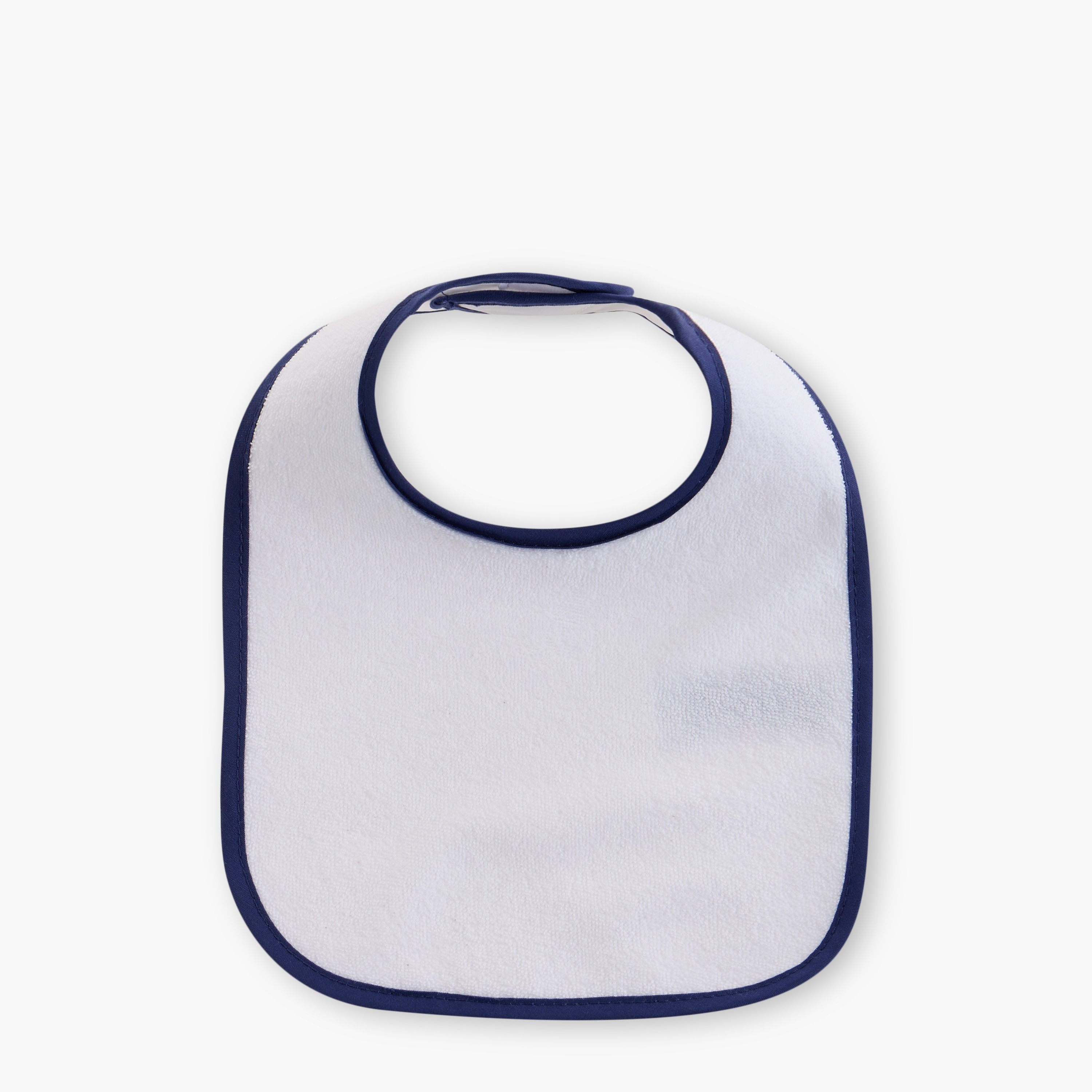 Juniors Textured Terry Bib with Hook and Loop Closure - Set of 5-baby-feeding-bibs-image-1