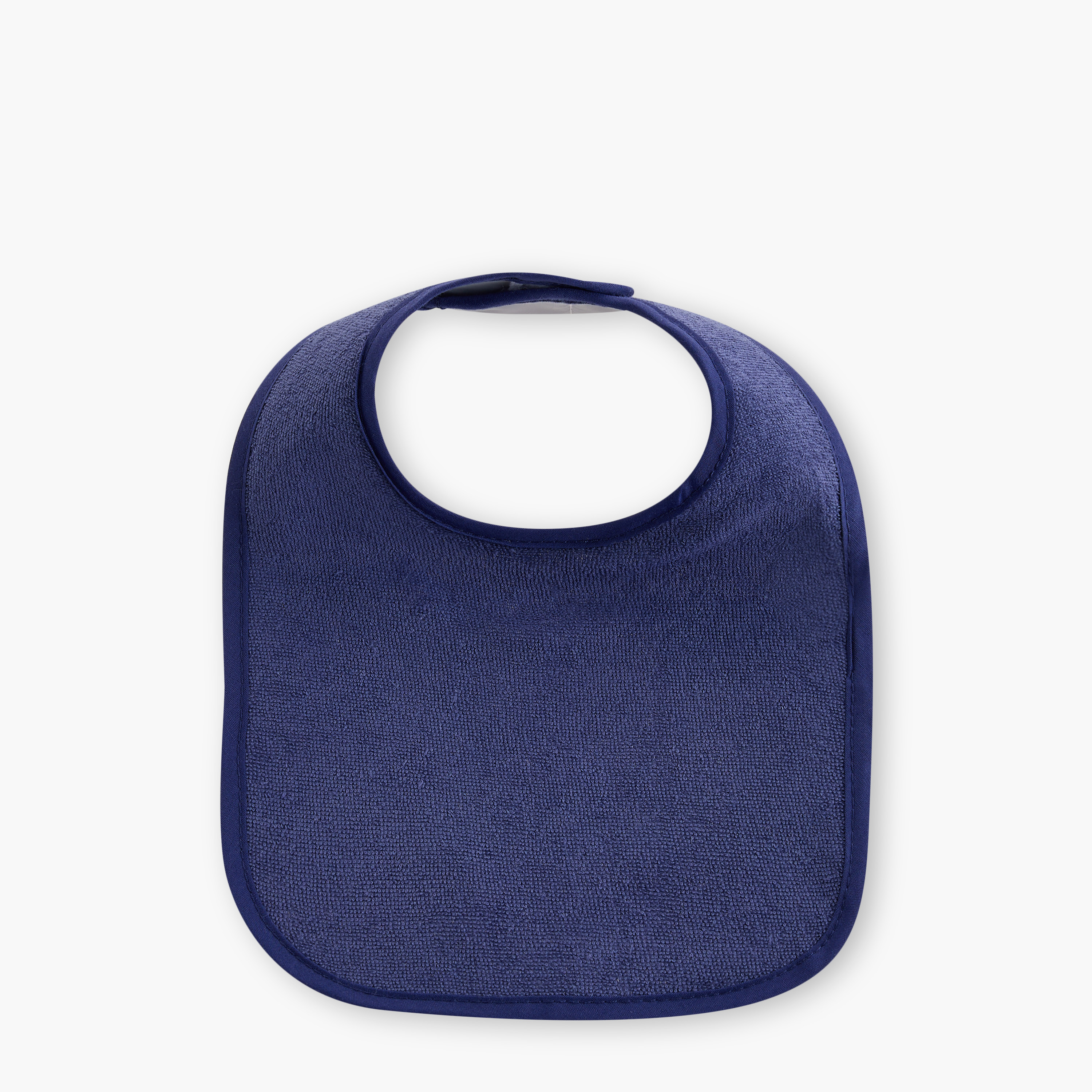 Juniors Textured Terry Bib with Hook and Loop Closure - Set of 5-baby-feeding-bibs-image-3