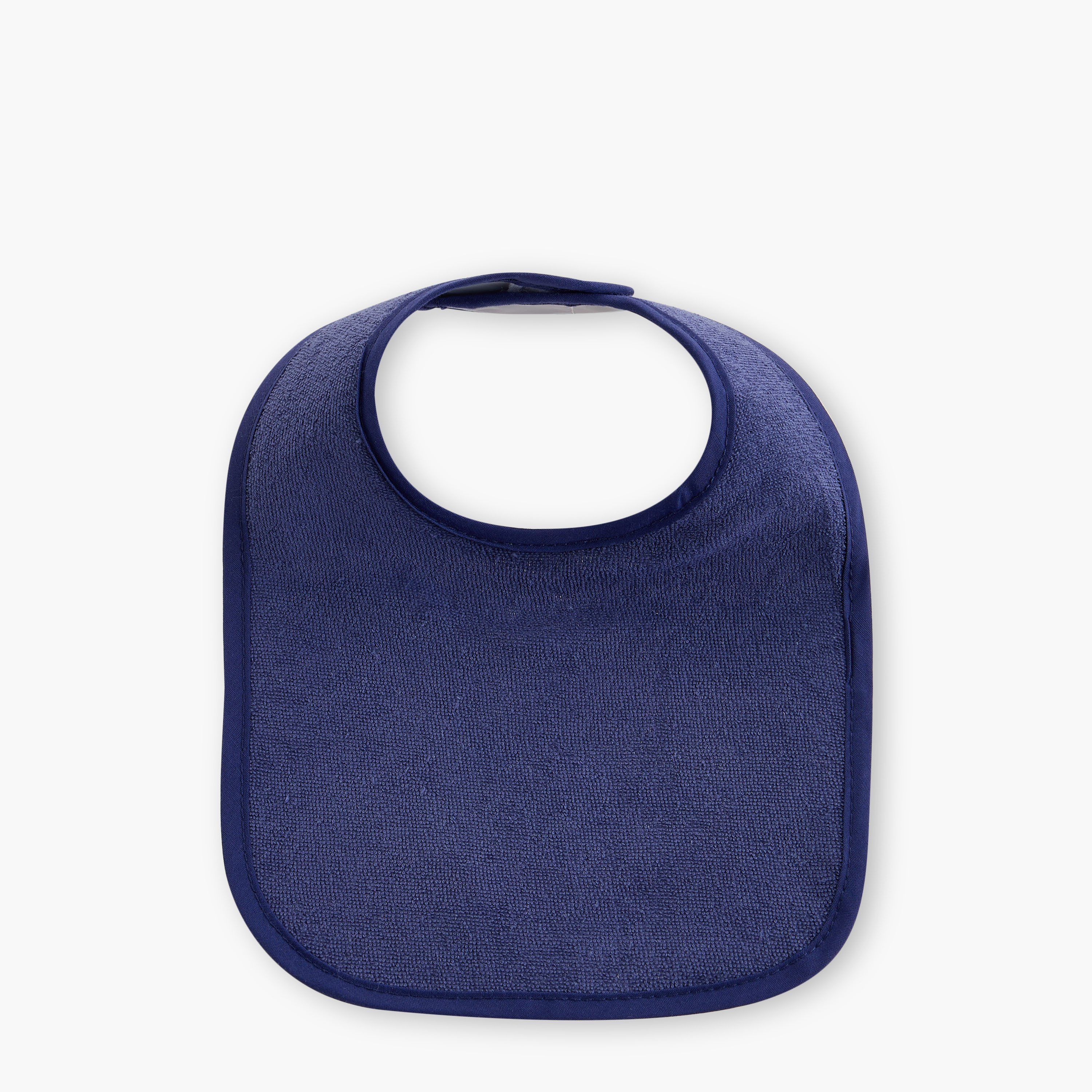 Juniors Textured Terry Bib with Hook and Loop Closure - Set of 5-baby-feeding-bibs-image-4