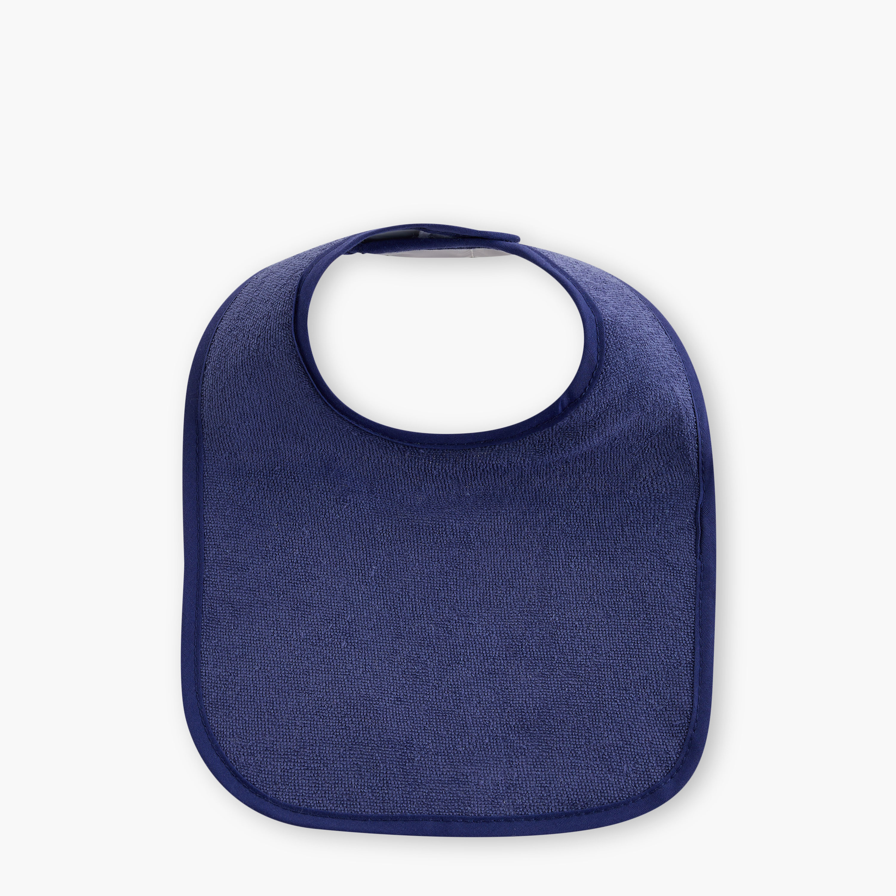 Juniors Textured Terry Bib with Hook and Loop Closure - Set of 5-baby-feeding-bibs-image-5