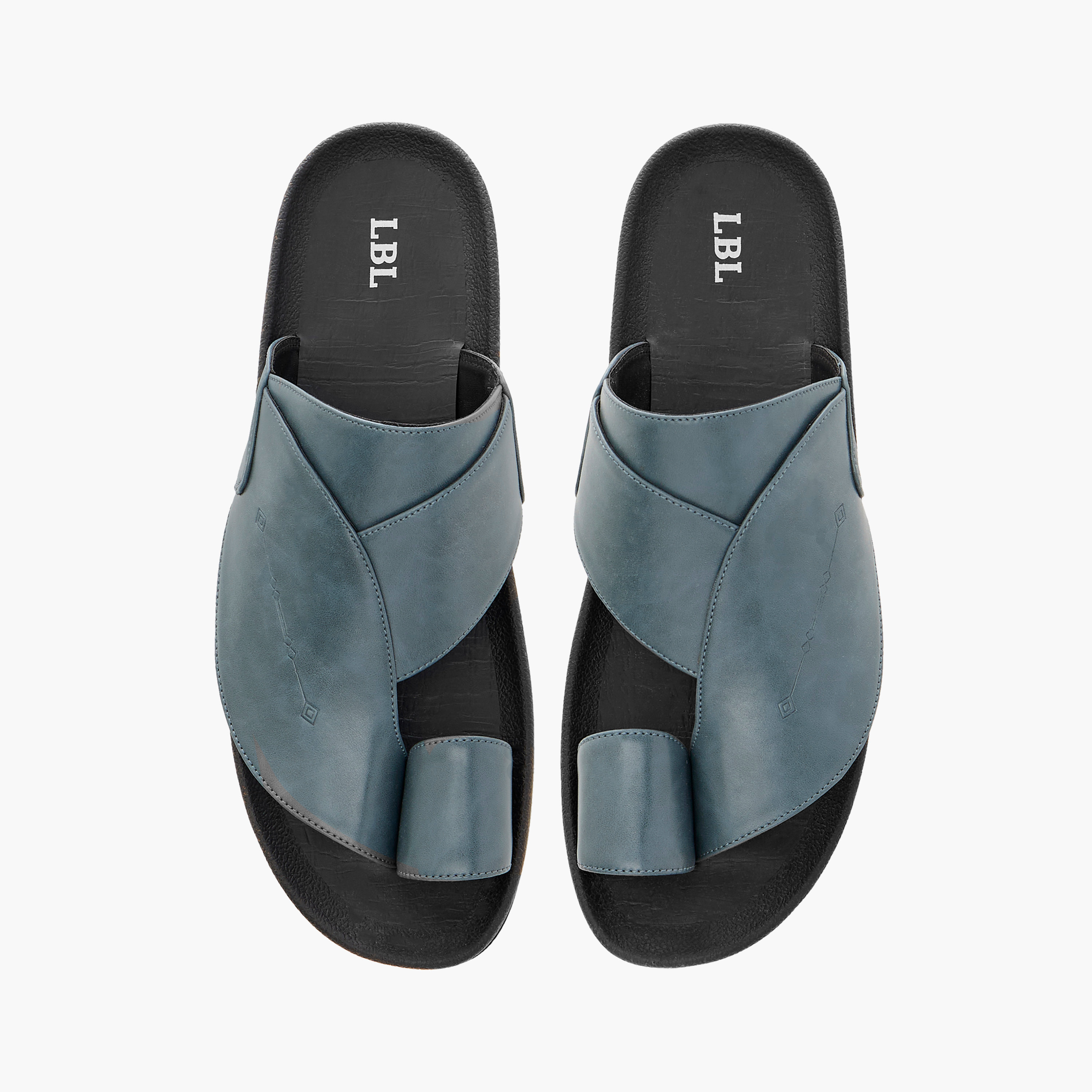 صندل عربي سهل الارتداء بألواح إل بي إل من شو إكسبريس-men-shoes-sandals-image-1