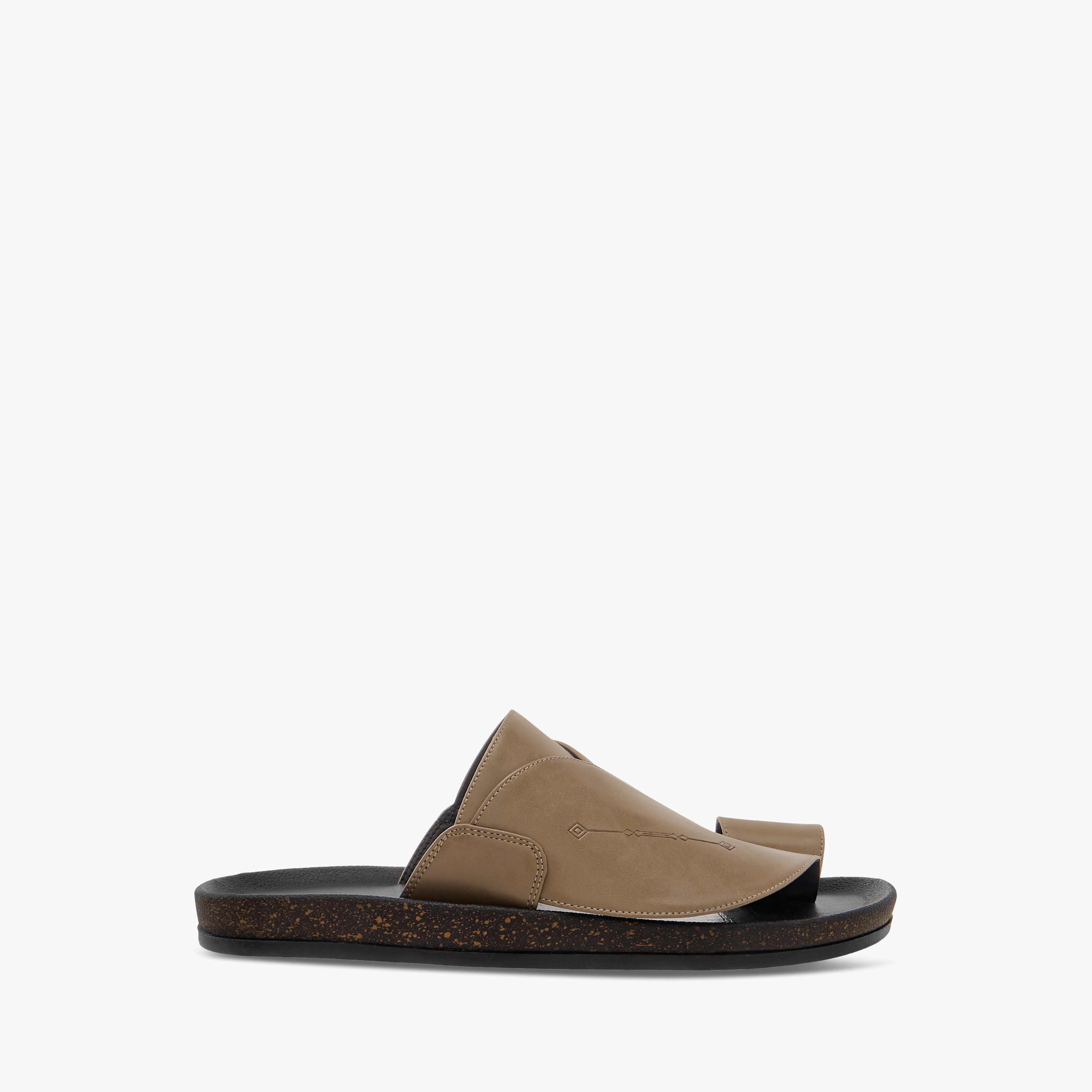 صندل عربي سهل الارتداء بألواح إل بي إل من شو إكسبريس-men-shoes-sandals-image-2