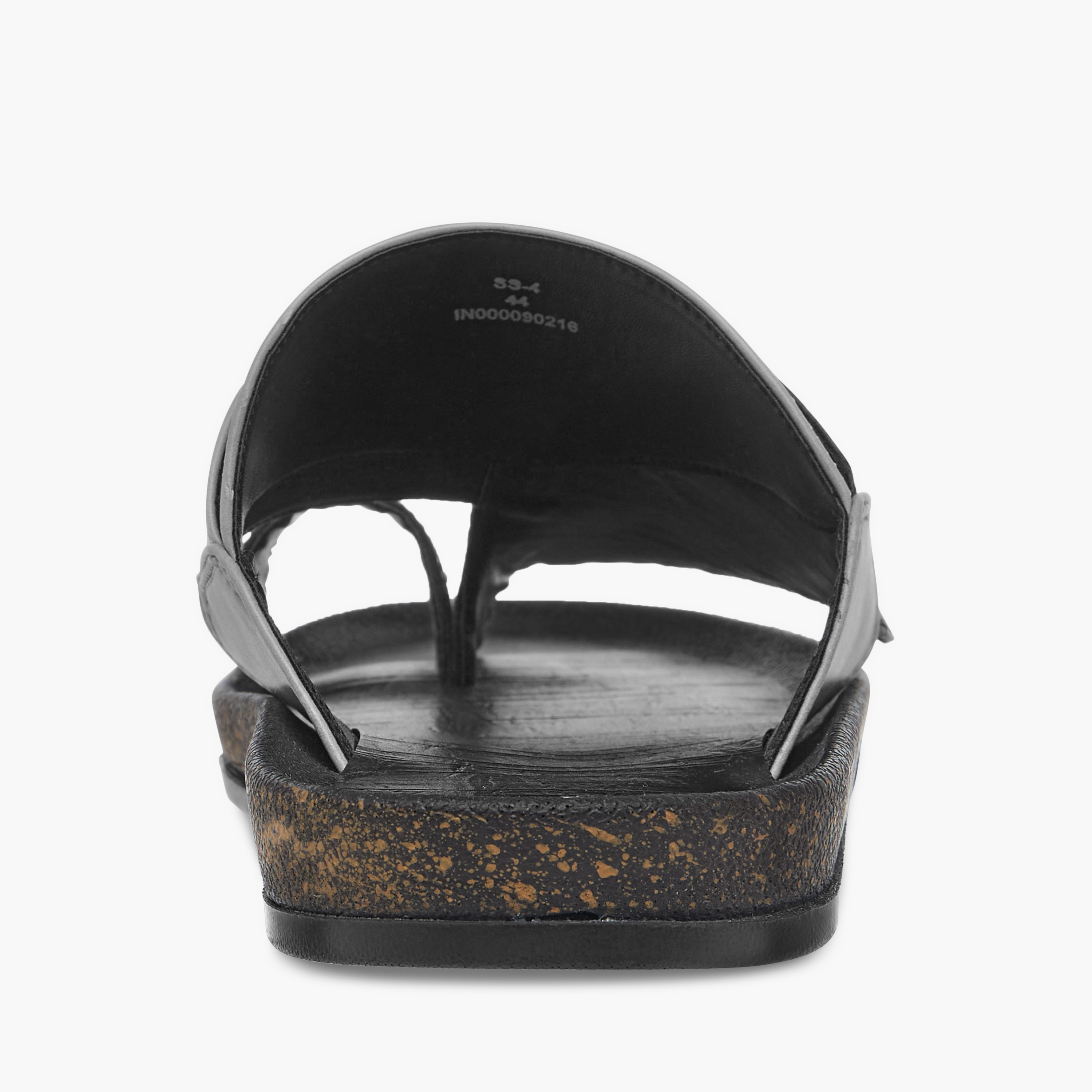 LBL by Shoexpress Textured Slip-On Arabic Sandals with Toe Loop-men-shoes-sandals-image-4