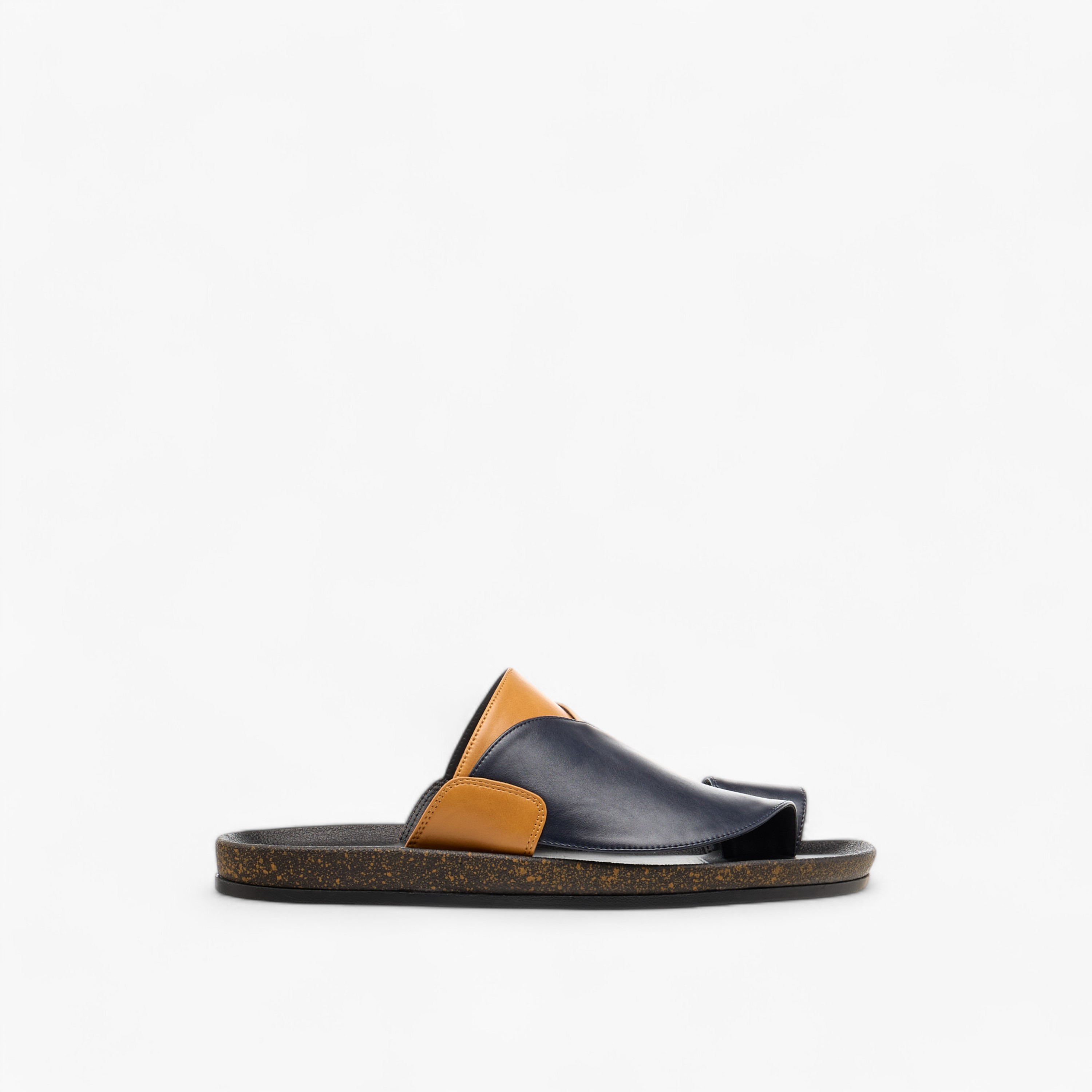 LBL by Shoexpress Panelled Slip-On Arabic Sandals-men-shoes-sandals-image-2