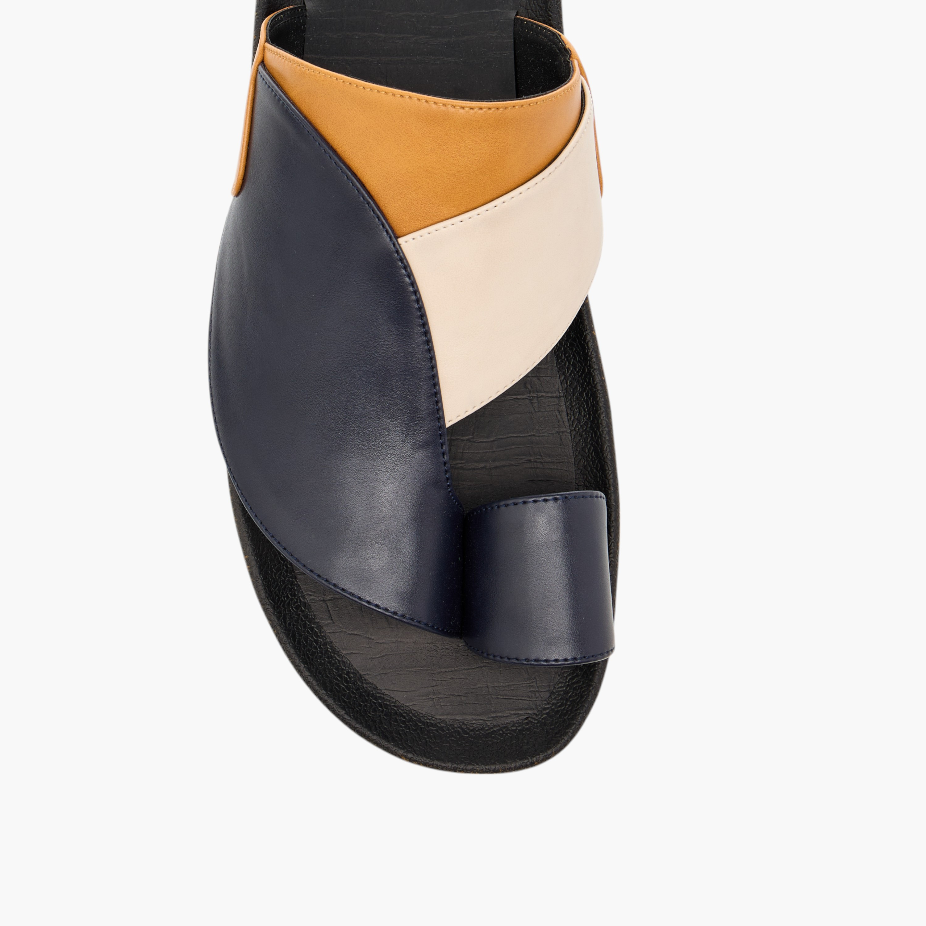 LBL by Shoexpress Panelled Slip-On Arabic Sandals-men-shoes-sandals-image-3