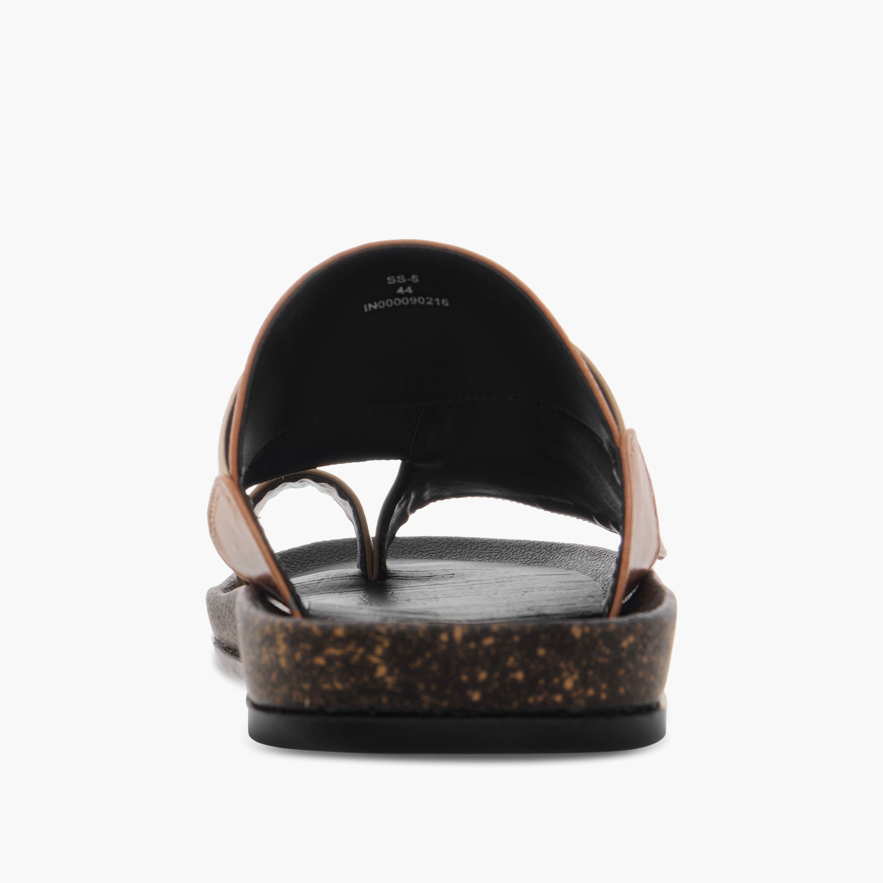 LBL by Shoexpress Panelled Slip-On Arabic Sandals-men-shoes-sandals-image-4