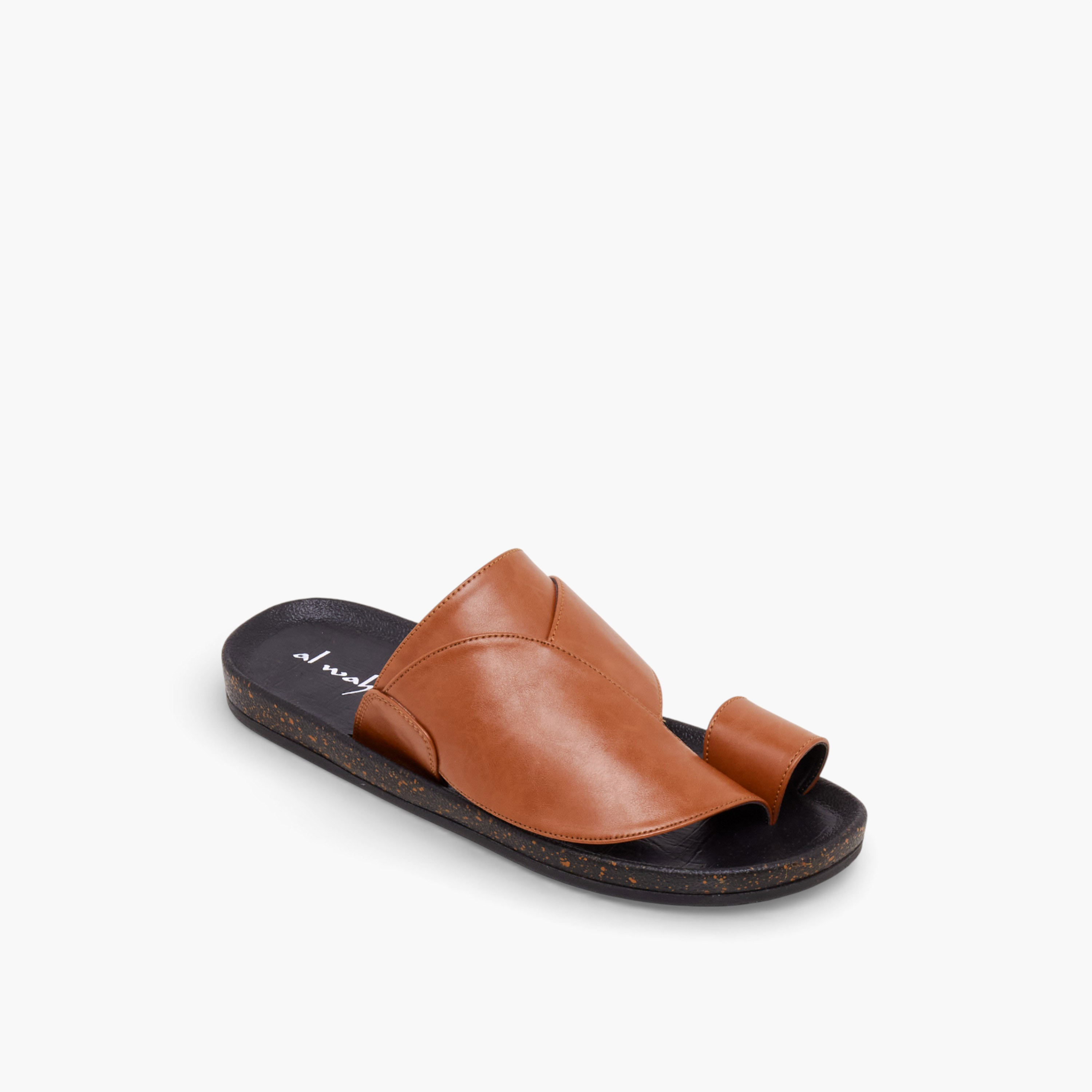 صندل عربي بتفاصيل حلقة إصبع للرجال من إل بي إل من شوإكسبريس-men-shoes-sandals-image-2