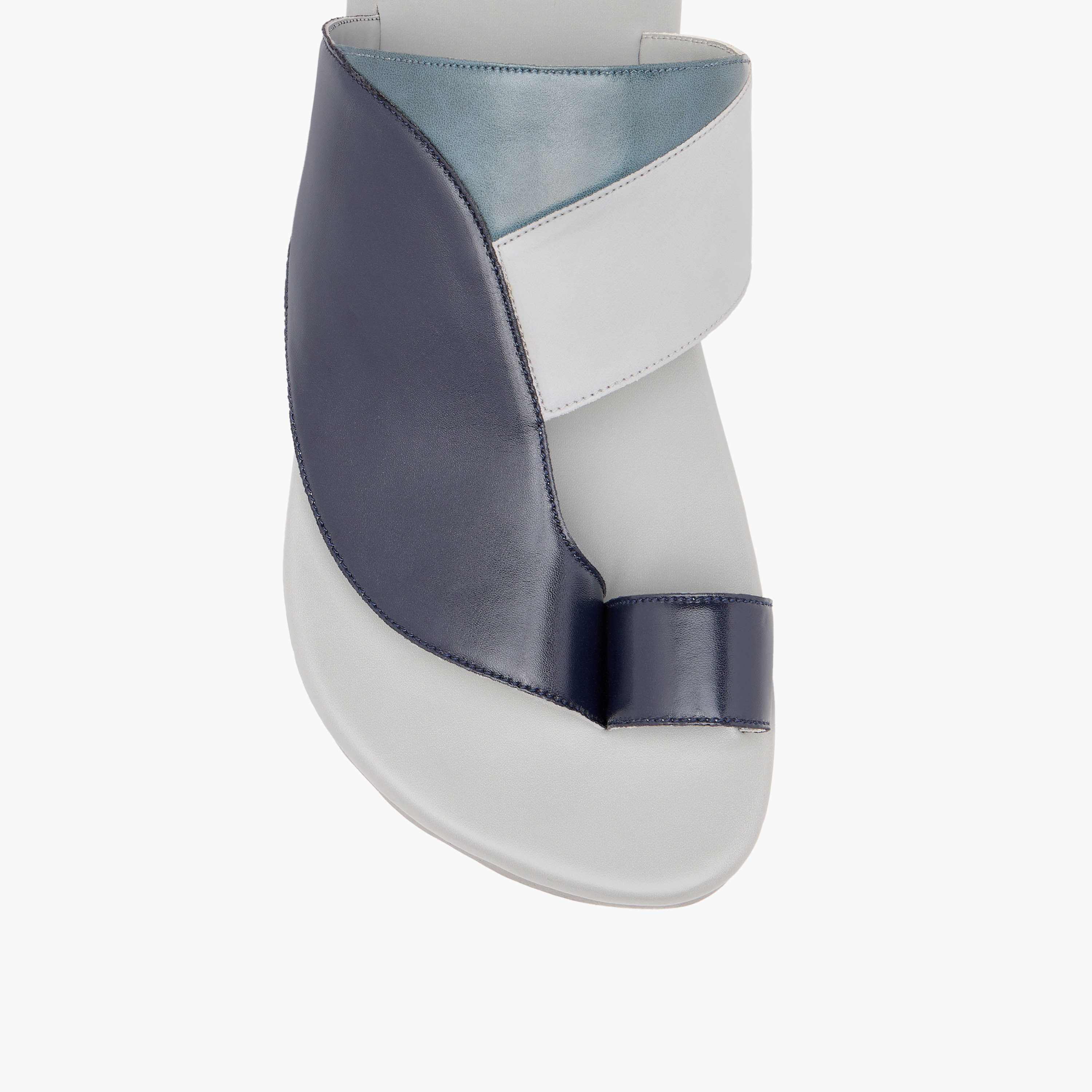 LBL by Shoexpress Panelled Slip-On Arabic Sandals-cpmen-footwear-sandals-image-3